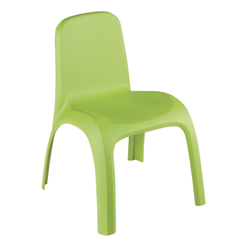 Krzesełko ogrodowe dla dzieci Monoblock zielone