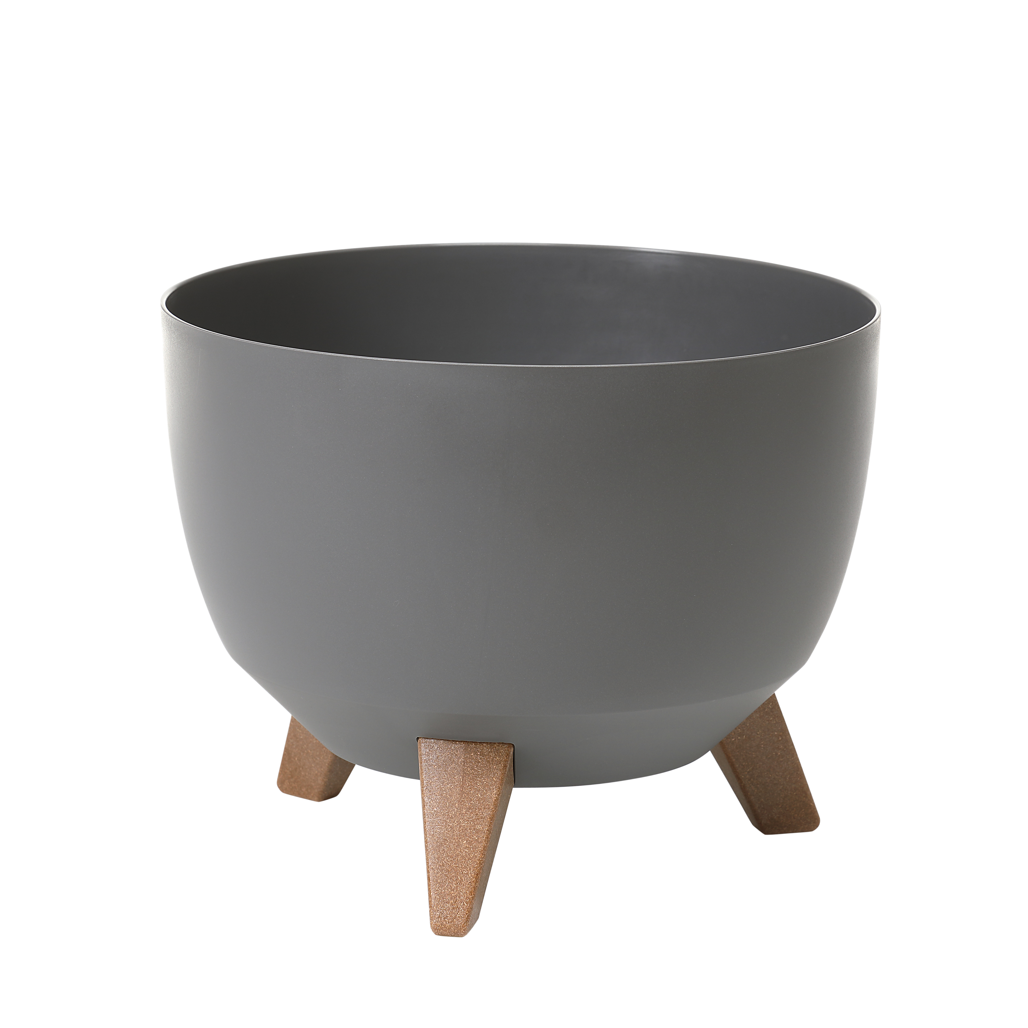 Donica duża Misa Roma śr.40 cm antracyt Lamela