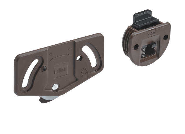 Zestaw wózków jezdnych Slideline 1 Plus 30 kg 2 kpl Hettich