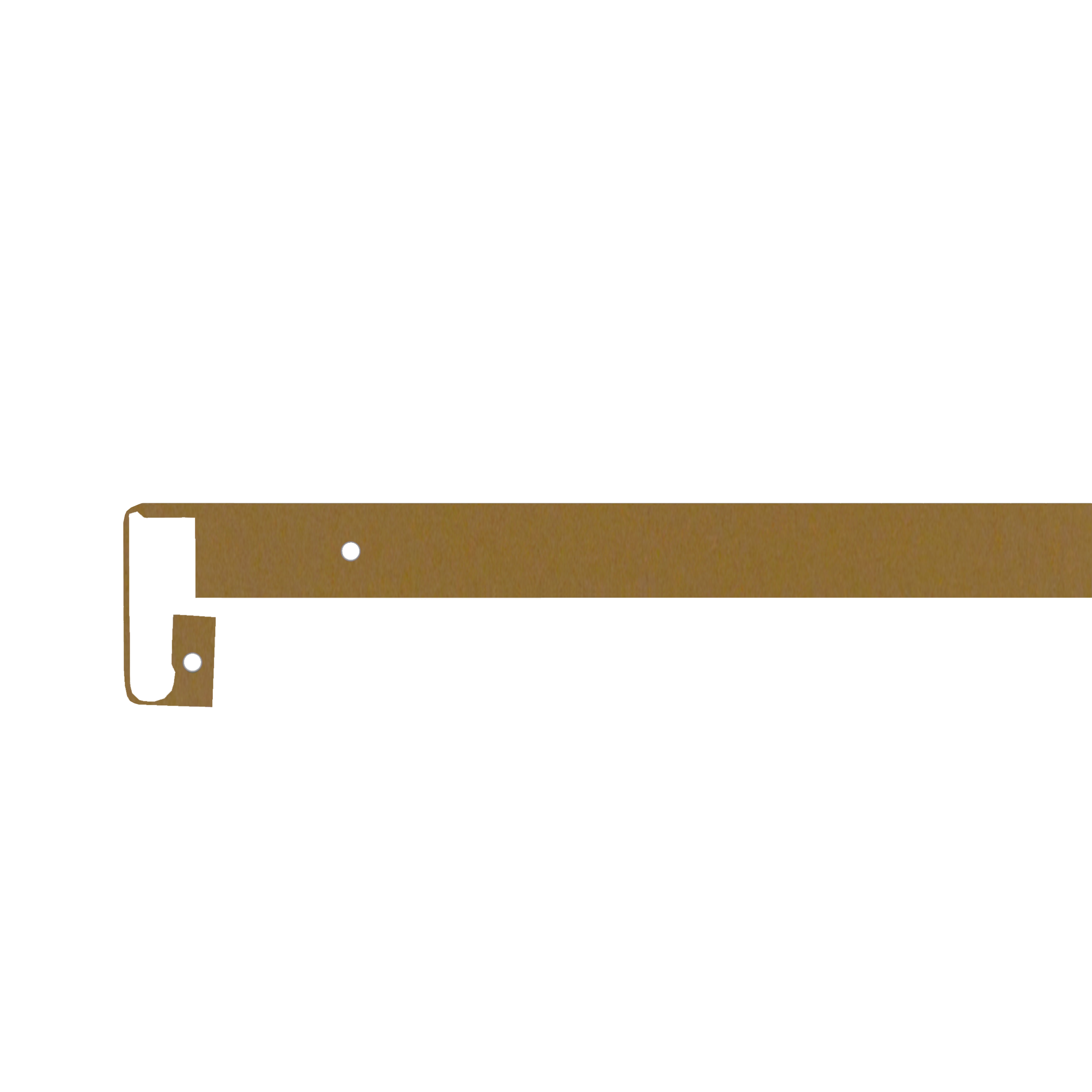 Listwa łącząca szczelinowa 28 mm R3 buk Biuro Styl