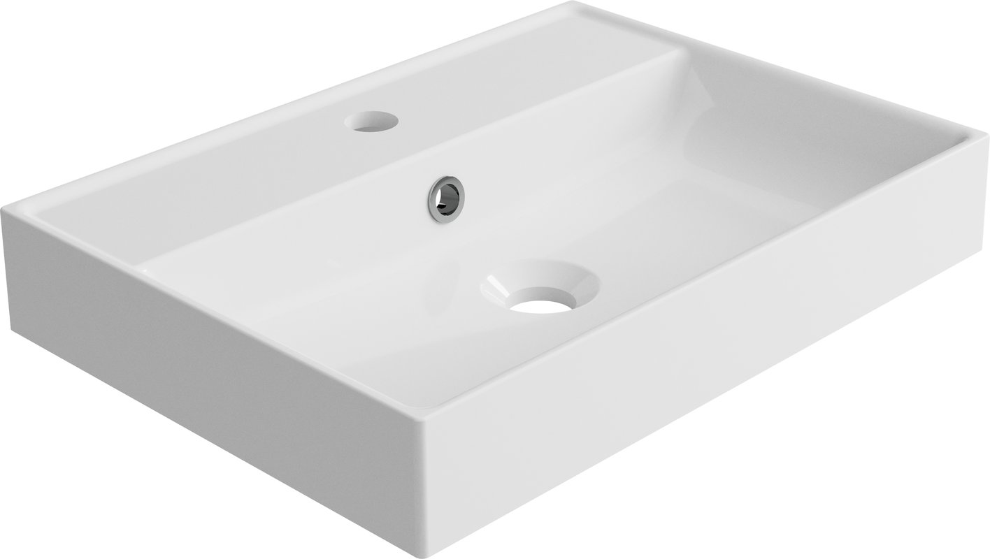 Umywalka konglomeratowa nablatowa 50 x 36 Solo