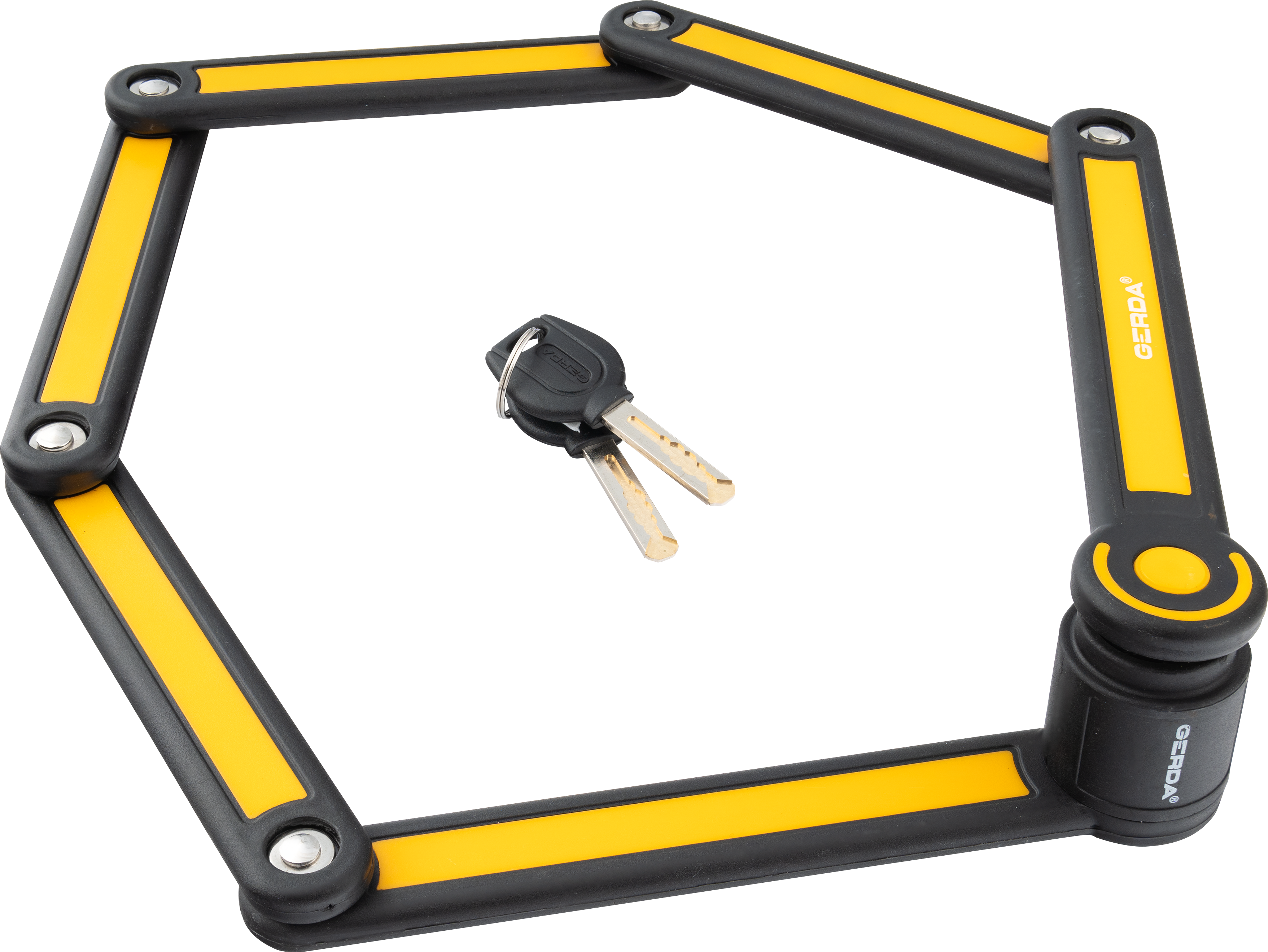 Zabezpieczenie rowerowe na klucz Fold 840V Gerda