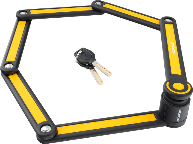 Zabezpieczenie rowerowe na klucz Fold 840V Gerda