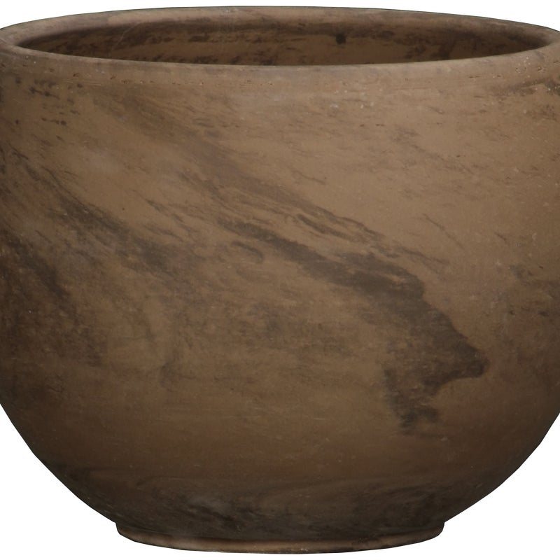 Donica gliniana Kula śr.32 cm basalt