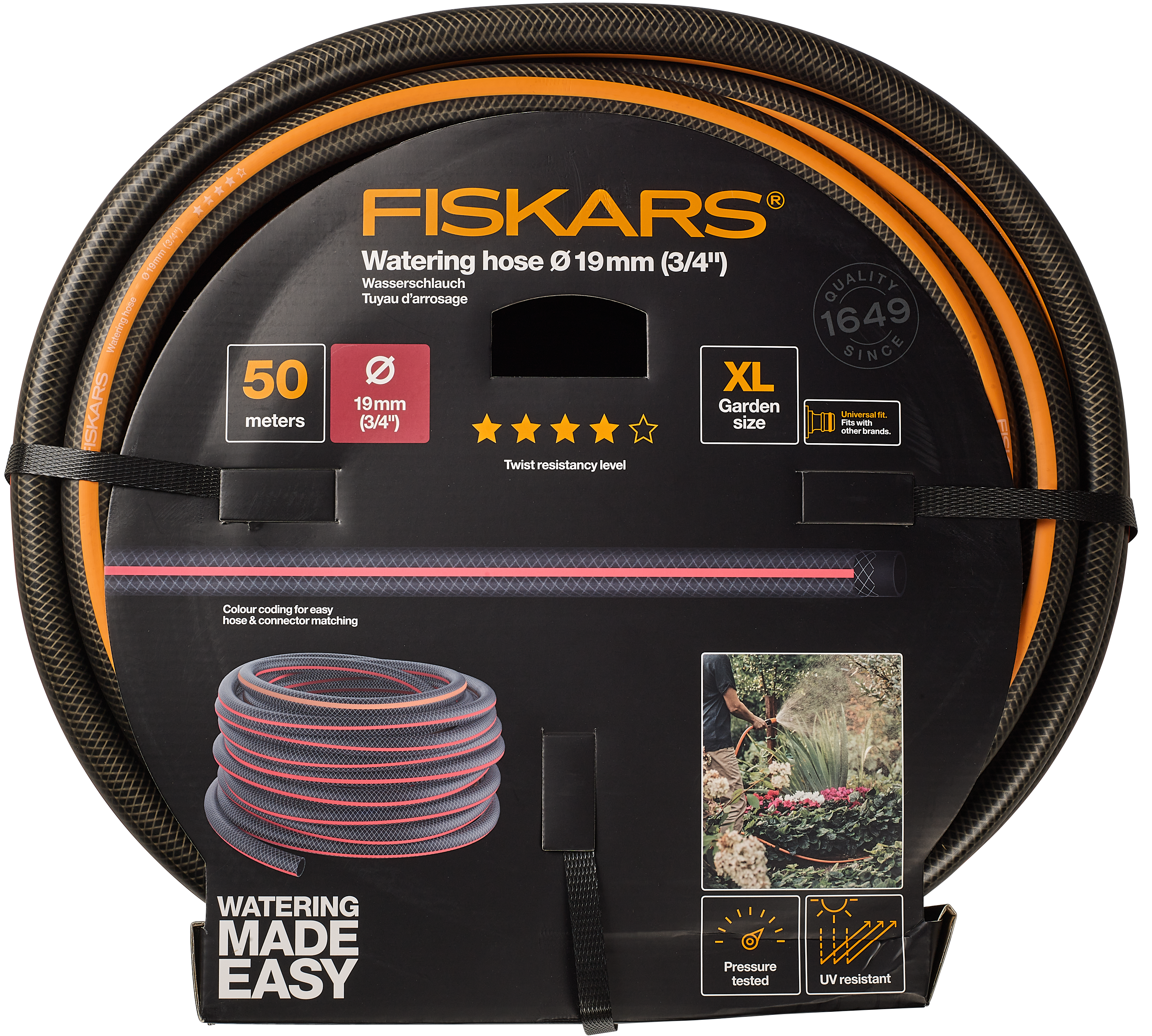 Wąż ogrodowy 19 mm(3/4") 50 m Fiskars