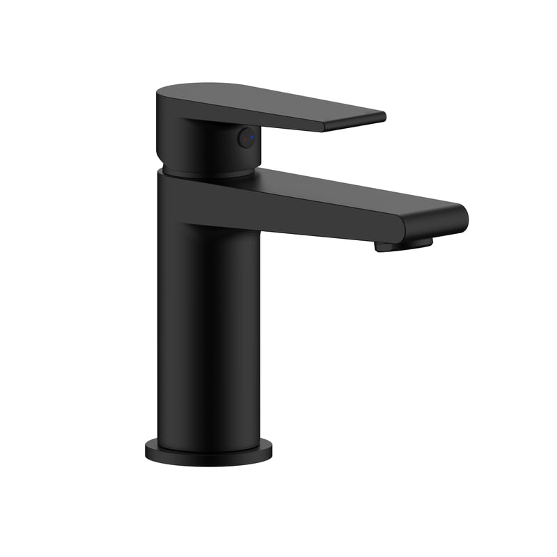 Bateria umywalkowa czarna 15 cm Alto Sensea