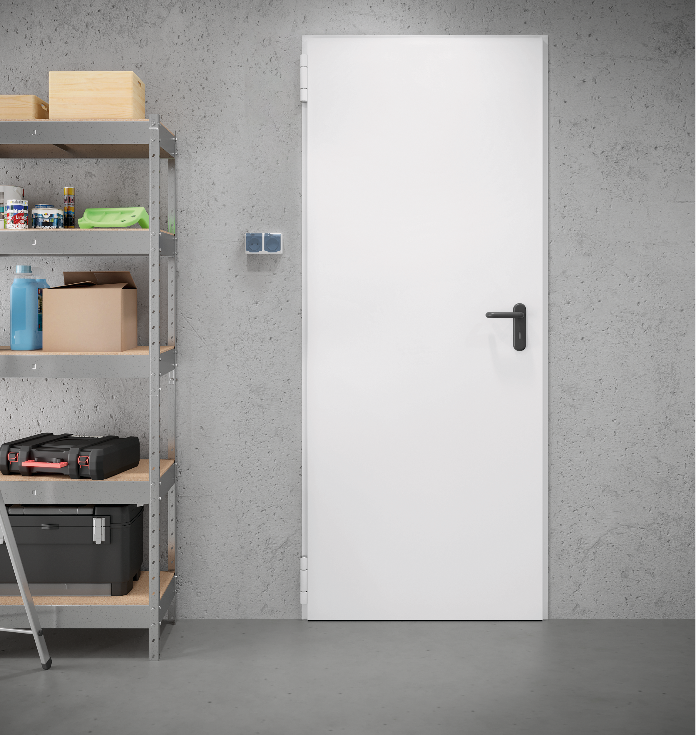 Drzwi przeciwpożarowe EI30 80 prawie i lewe Hormann - 3