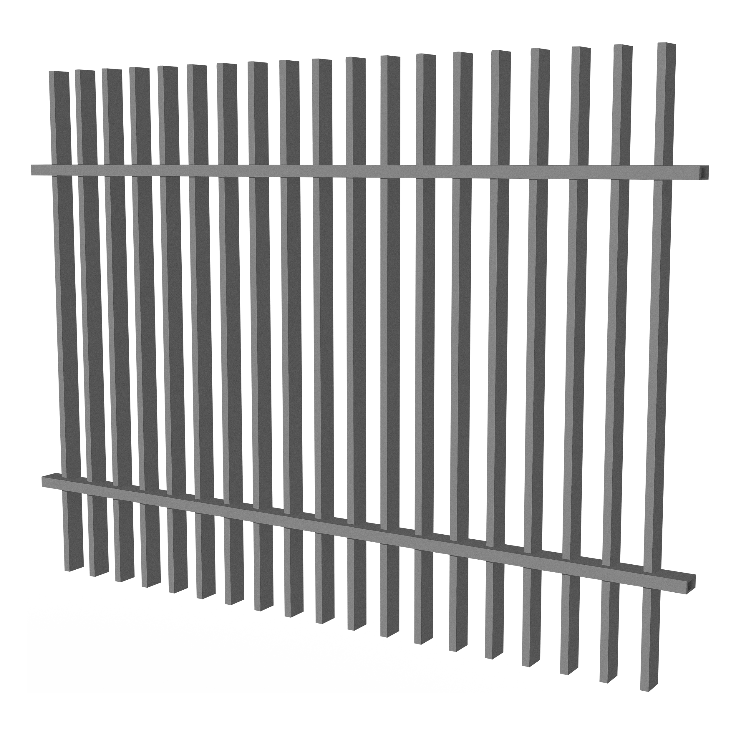 Przęsło ogrodzeniowe Negros 2x1.50 m Polbram - 4