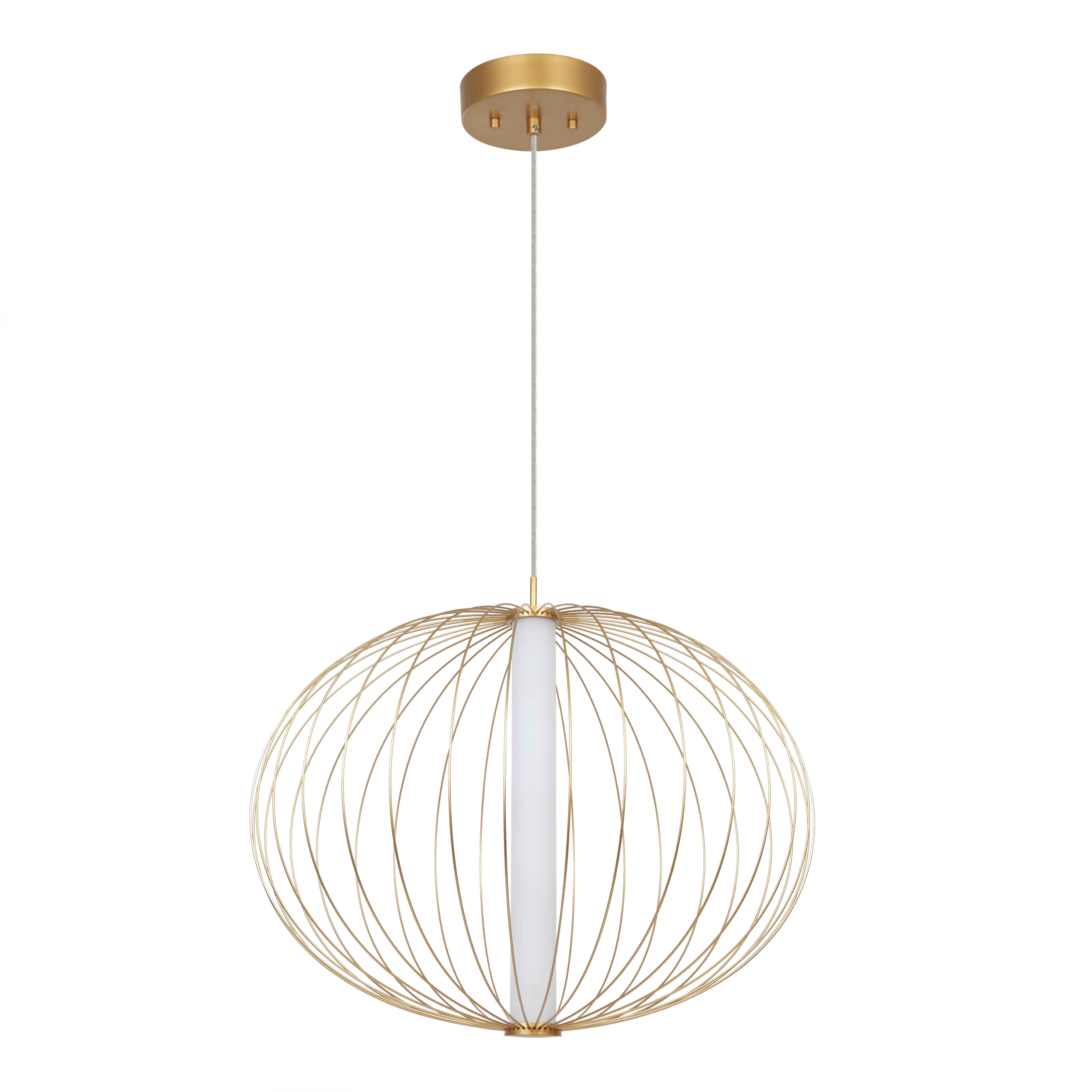 Lampa wisząca Treviso złota 2400 lm LED Light Prestige