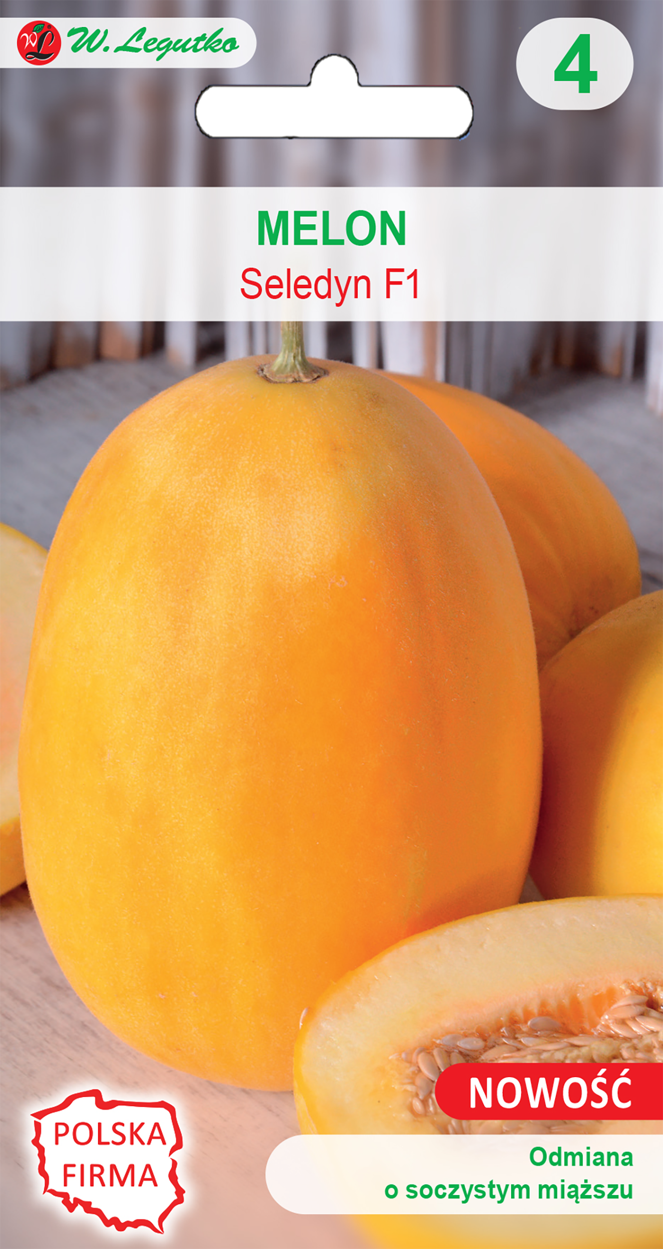 Melon Seledyn F1 nasiona W. Legutko