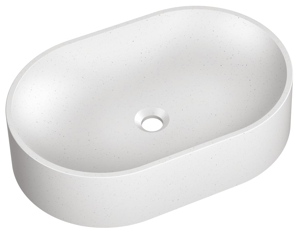 Umywalka konglomeratowa Bonn White 60 x 40 Axis