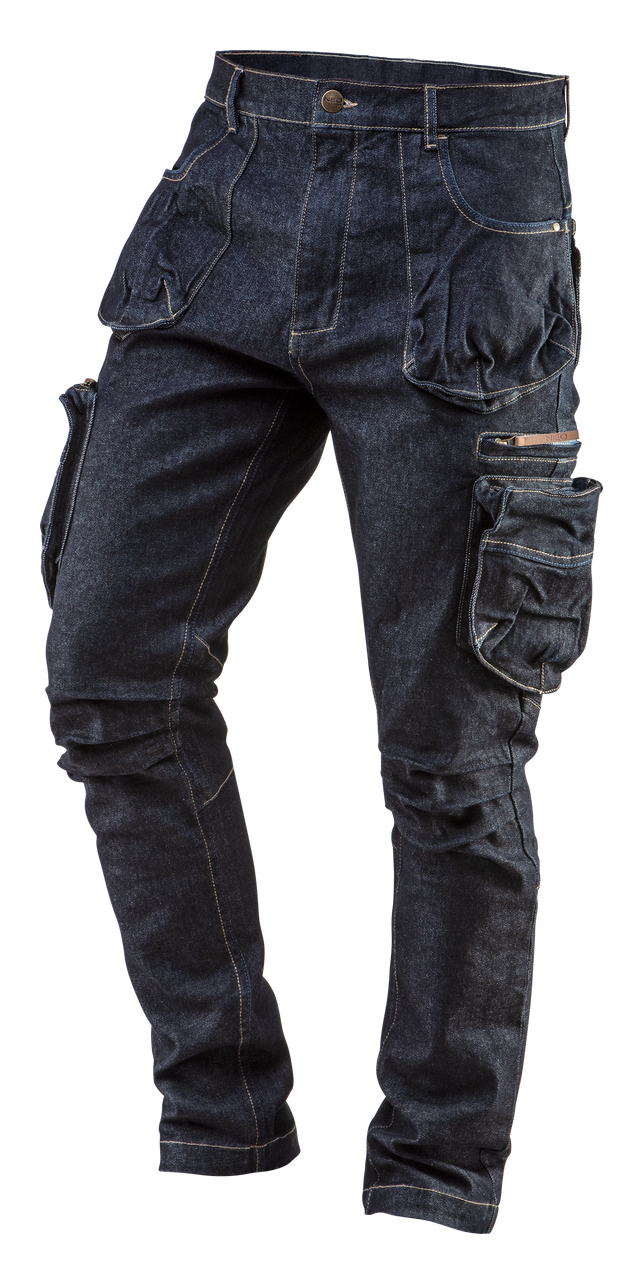 Spodnie robocze męskie Denim granatowe r. M/48-50 Neo