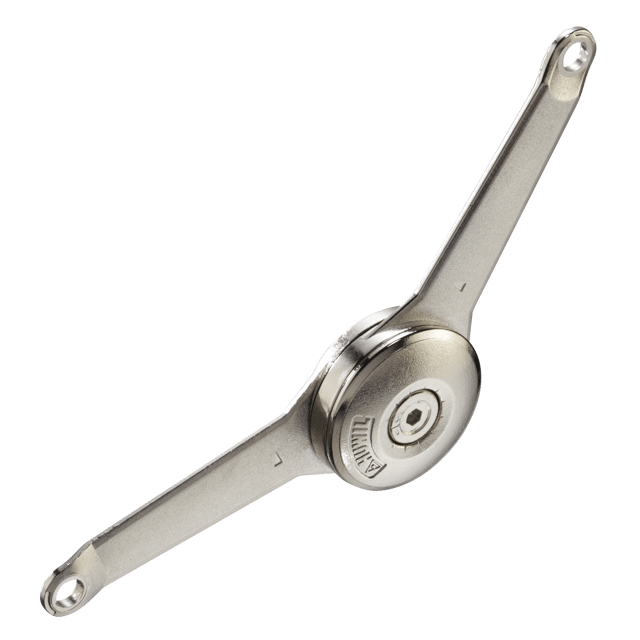 Sistema de elevação com amortecedor porta aço 5,5 x 6 x 21 cm Kesseböhmer