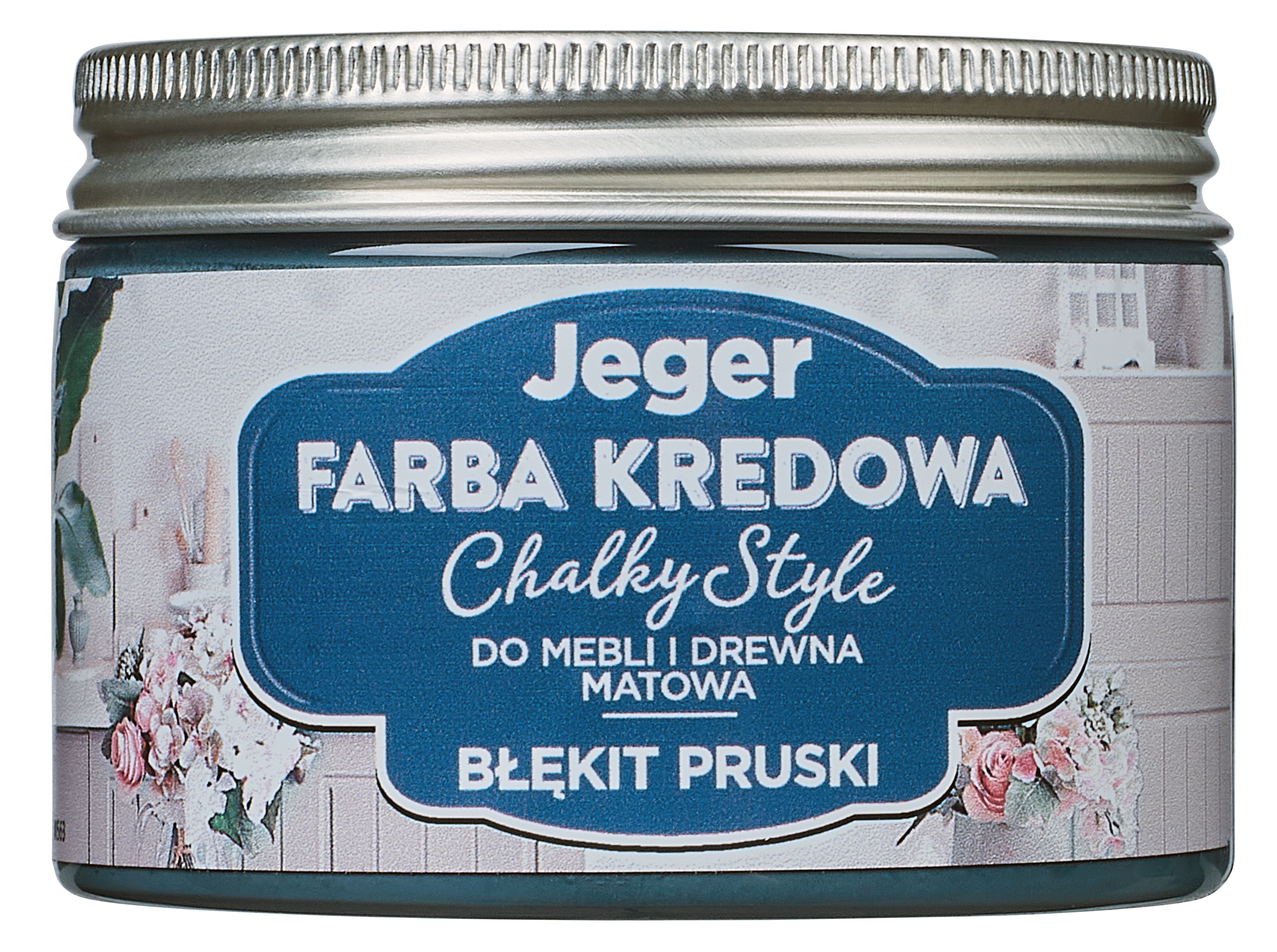 Farba kredowa Chalky Style 125 ml błękit pruski Jeger - 2