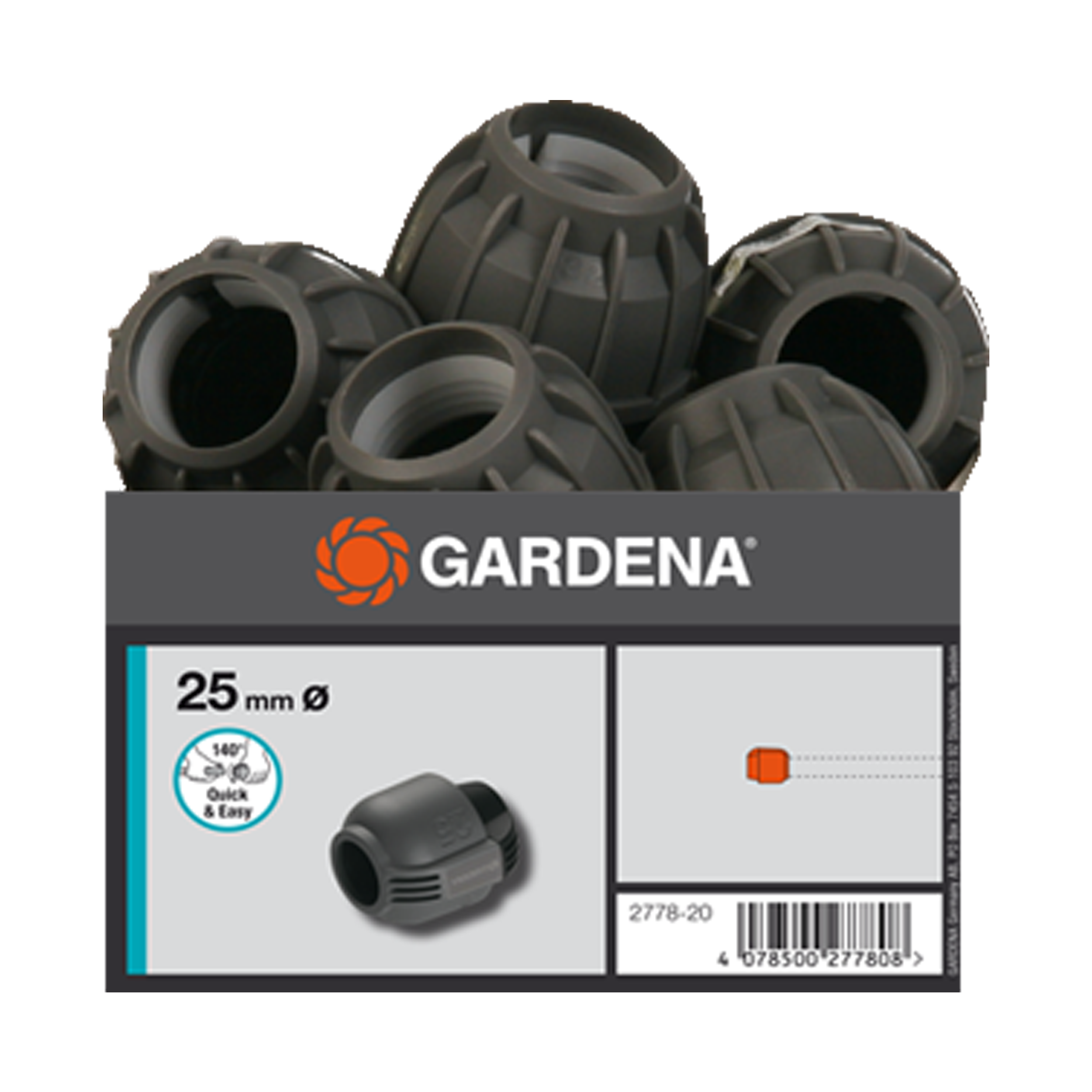 Korek do rury Sprinklersystem 25 mm 1