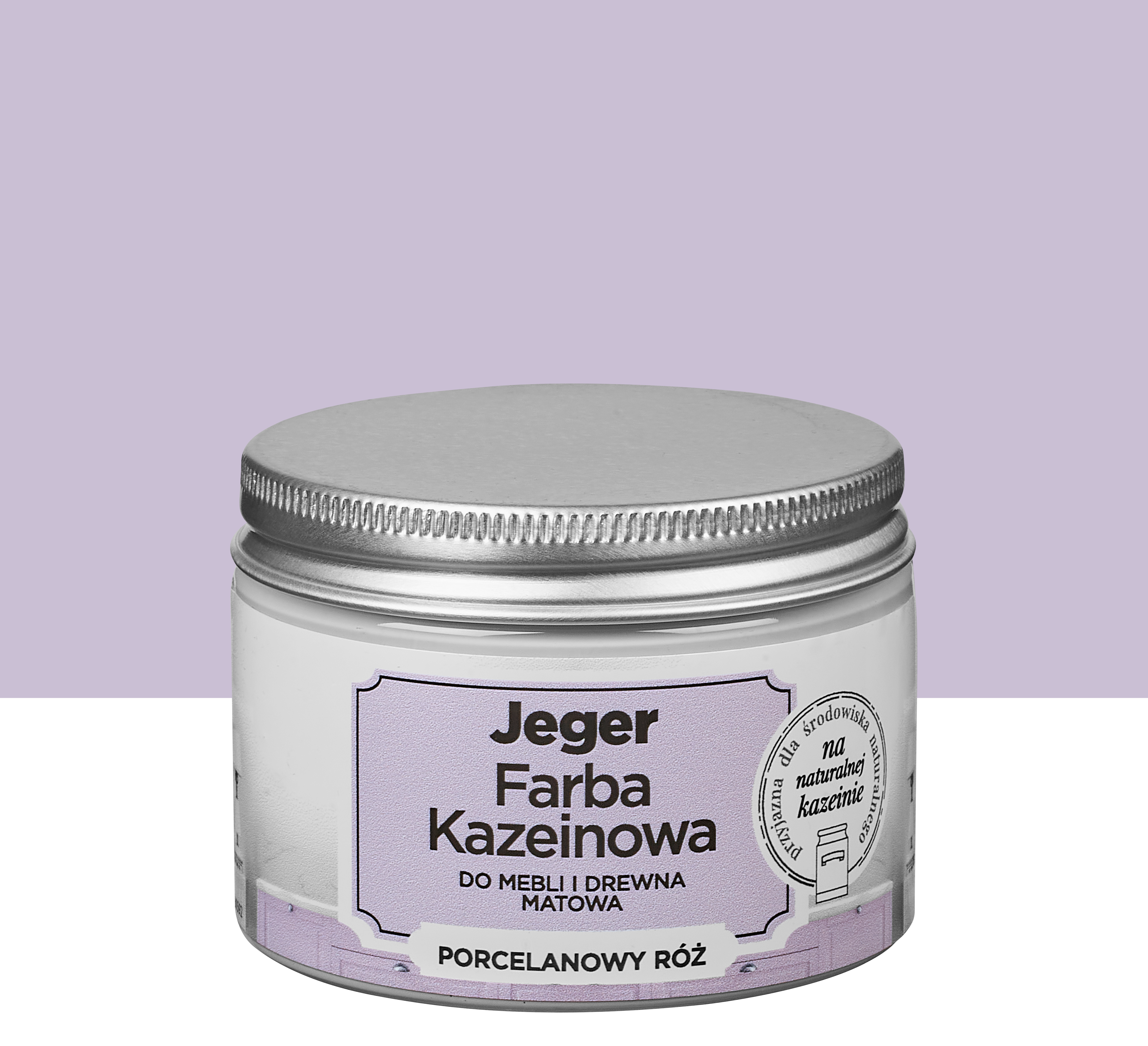 Farba kazeinowa 0.125 l Porcelanowy róż Jeger