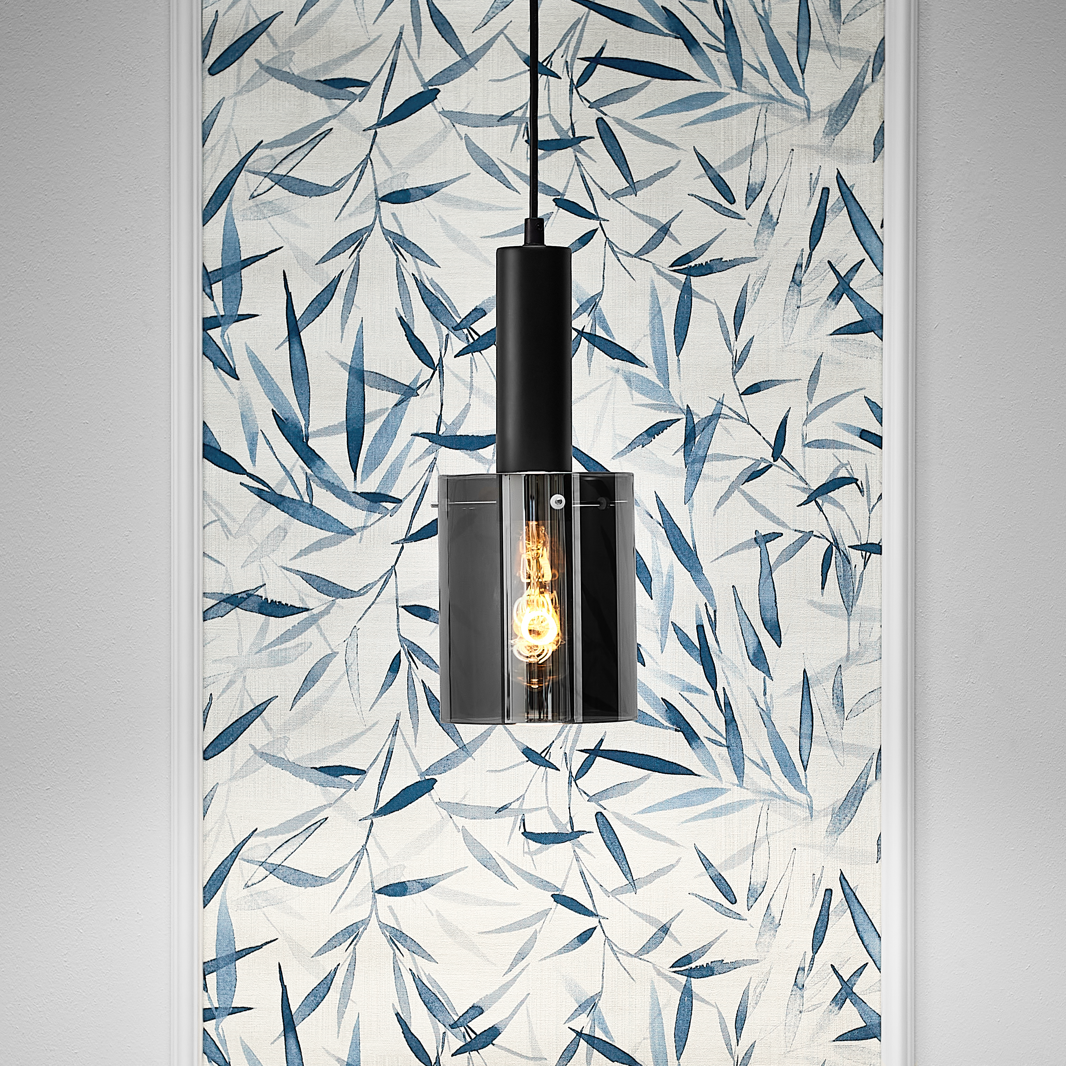 Lampa wisząca Sardo czarna E27 Italux - 8