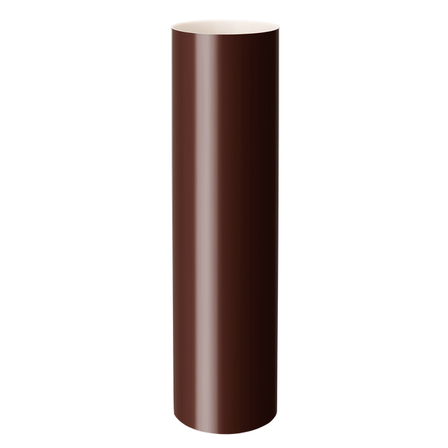 Rura spustowa 75 mm 2 mb brązowa