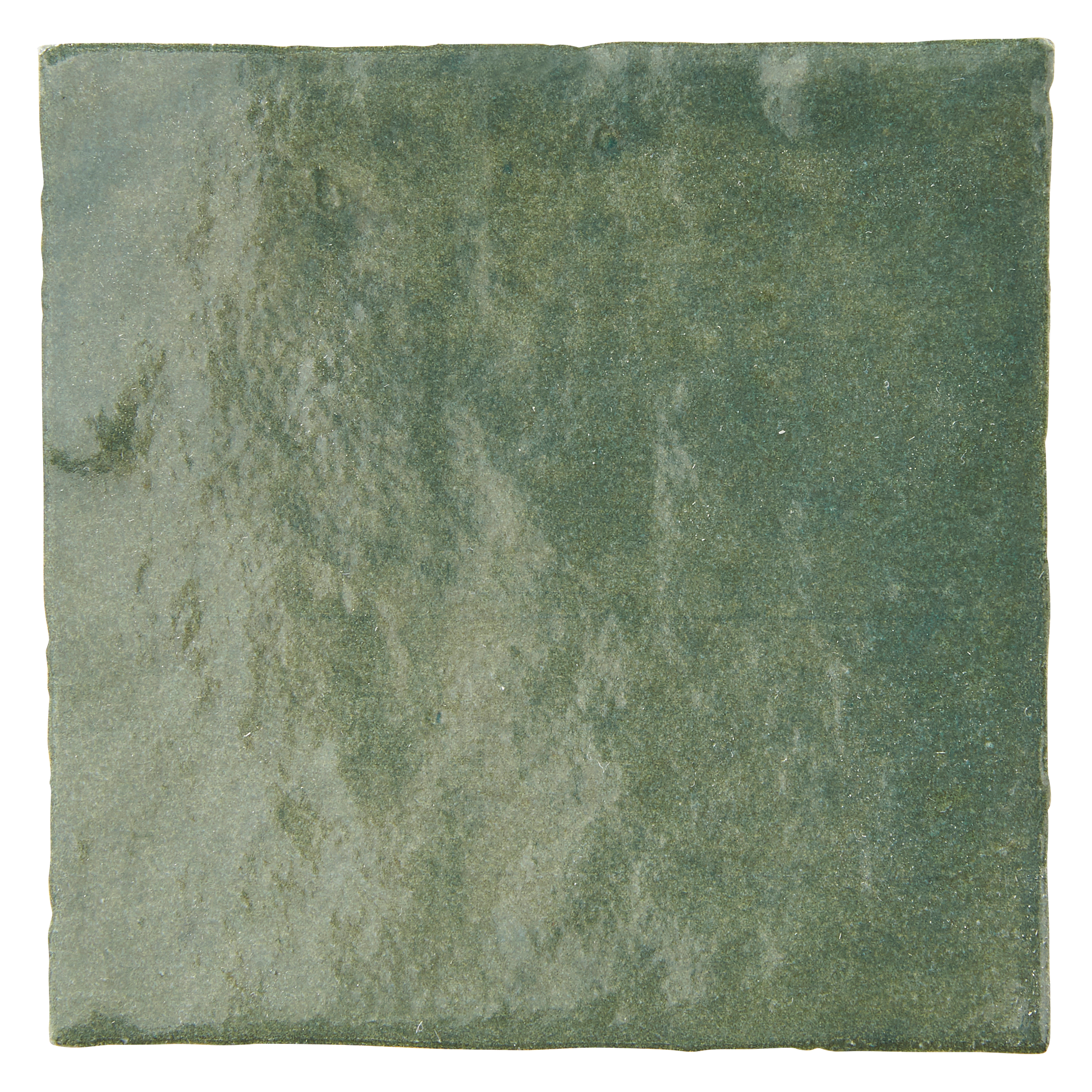 Piastrella da rivestimento interno 10 x 10 cm Sp. 10 mm Zelli Bouteille in gres porcellanato verde lucido 0.54 mq - 10