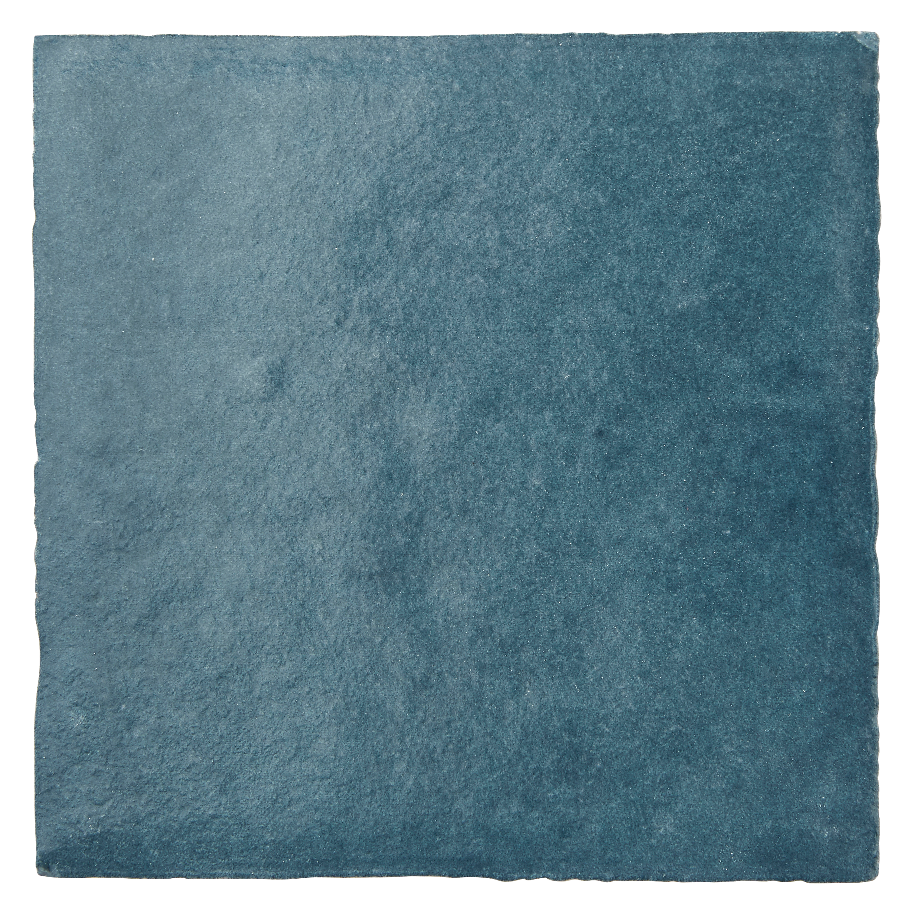 Piastrella da rivestimento interno in gres naturale 10 x 10 cm smaltato blu-turchese lucido Zelli Sp. 10 mm 0.54 mq - 24