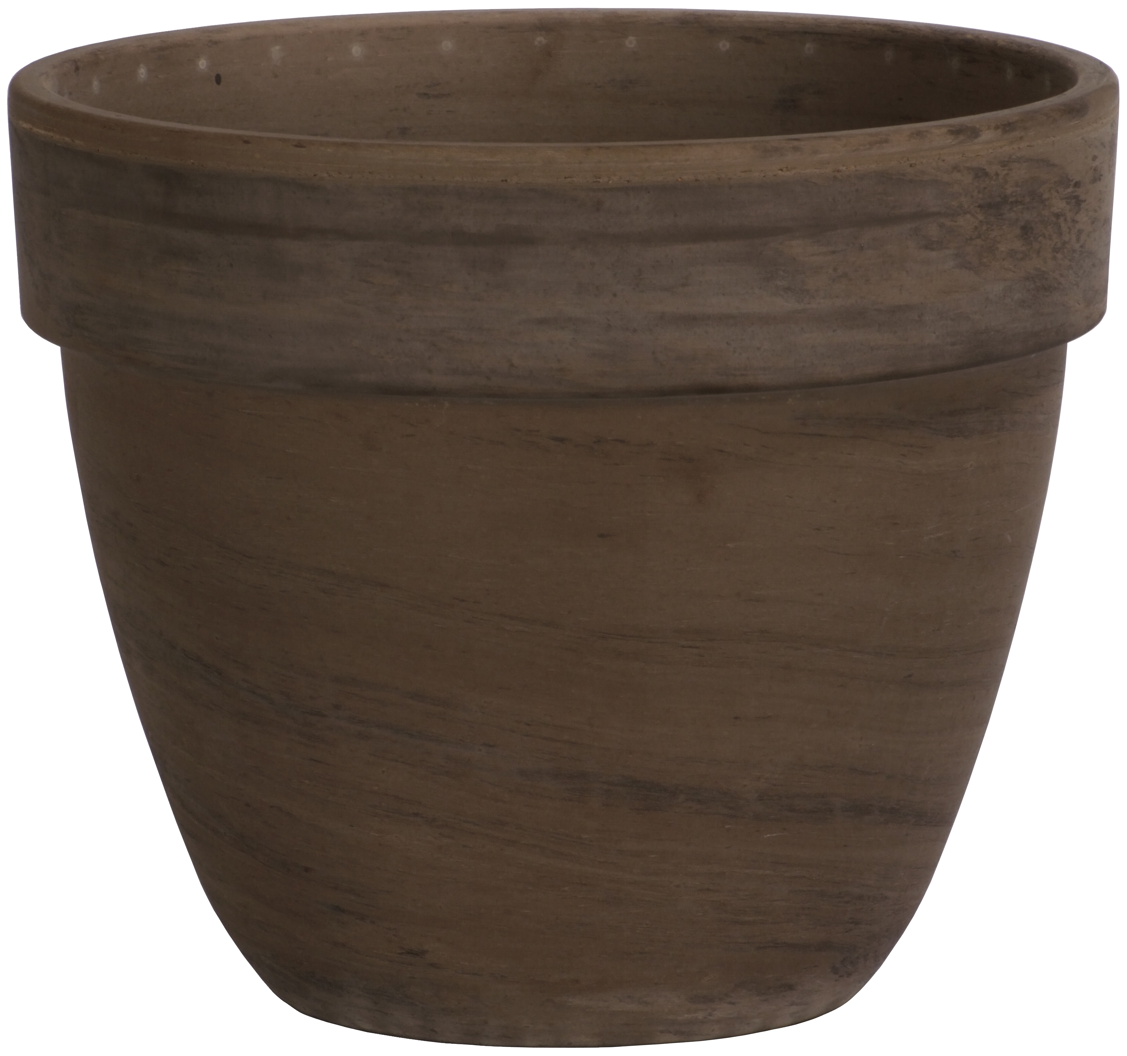 Donica gliniana Levante śr.24 cm basalt