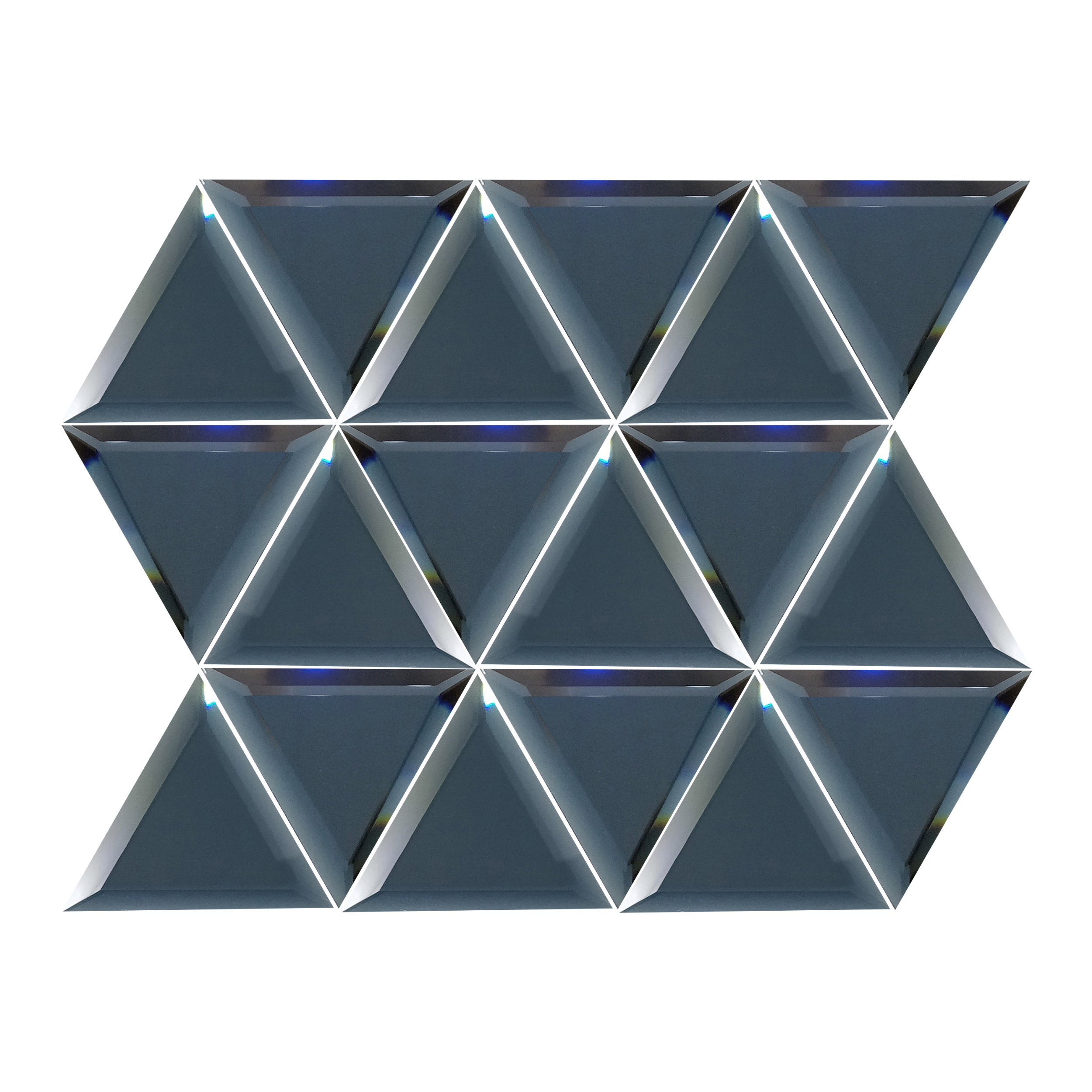 Mozaika Trangle Grafit 28.4 x 38