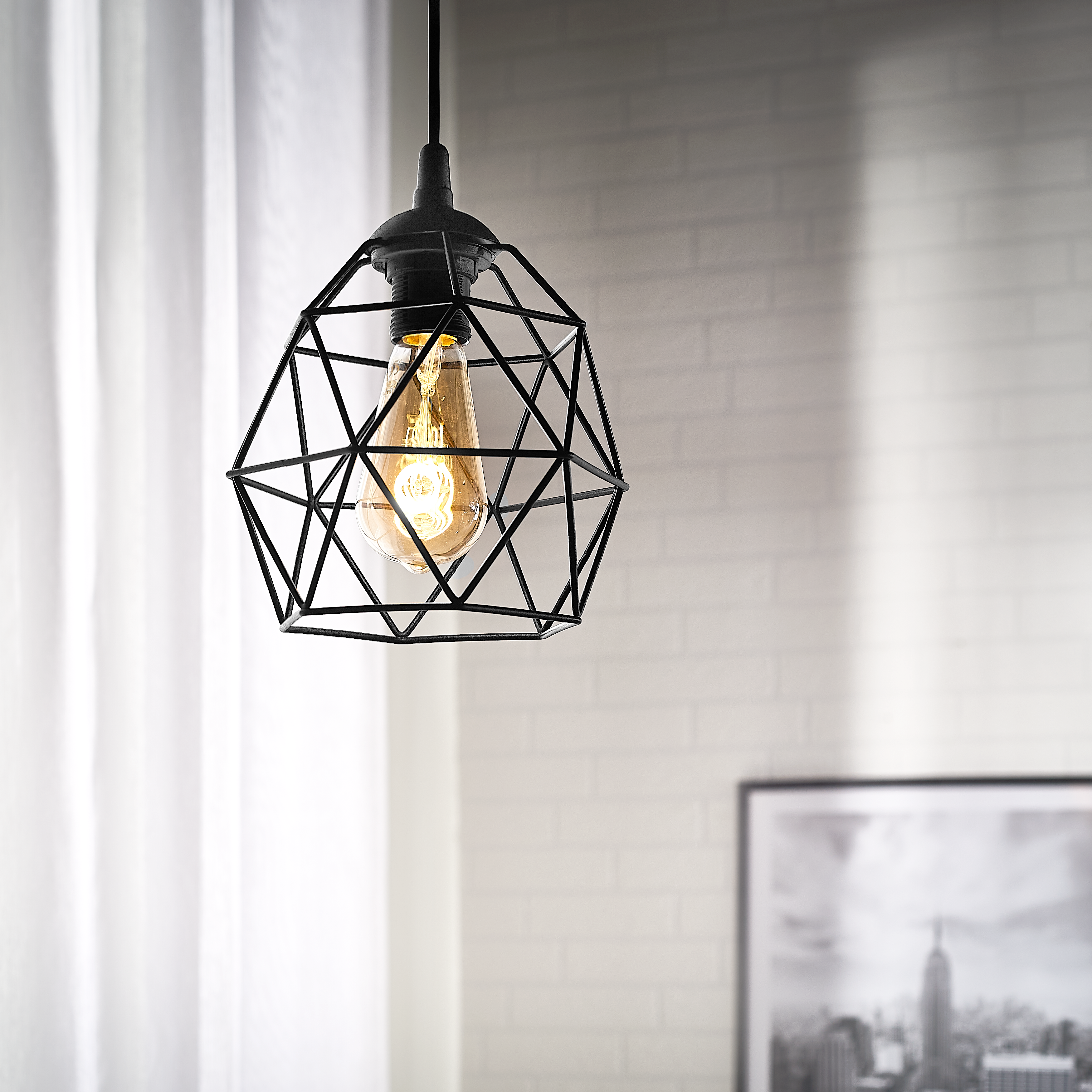 Lampa wisząca Galaxy czarna E27 TK Lighting - 3