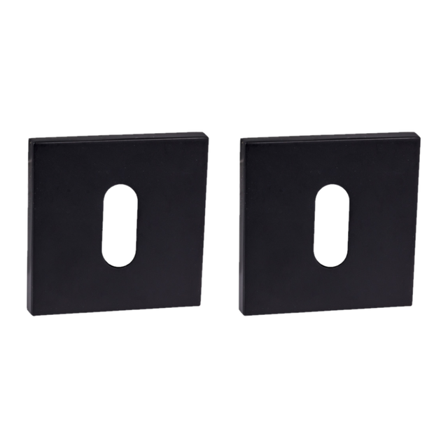 Rozeta podklamkowa pod klucz Adel slim Czarna