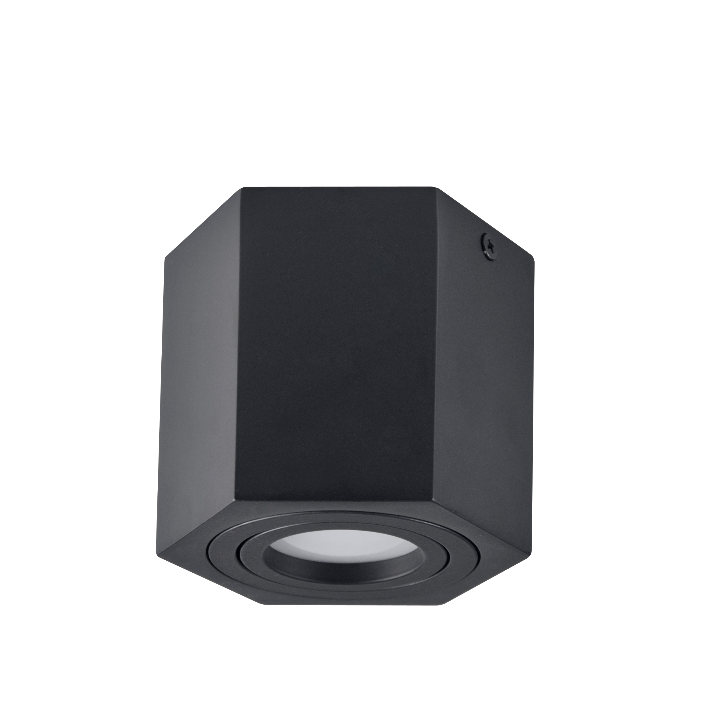Oprawa natynkowa Hexagon czarna GU10 Goldlux