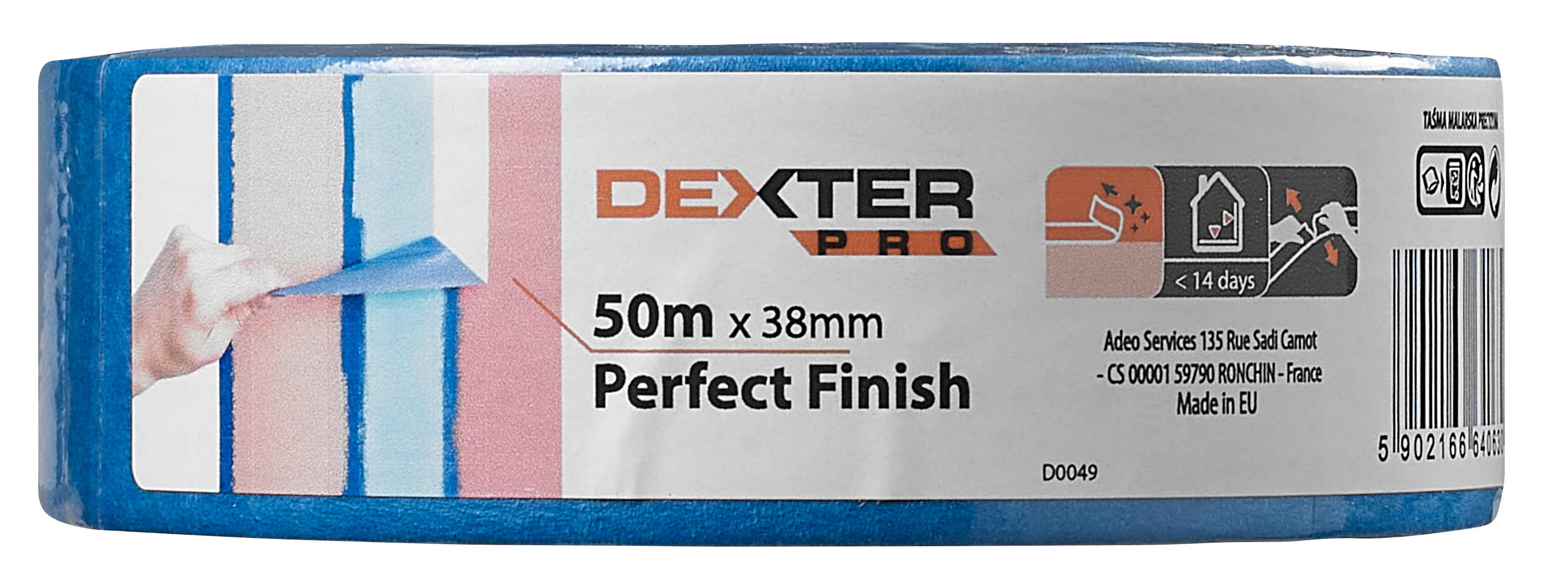 Taśma malarska Perfect Finish 38 mm x 50 m Dexter - 2