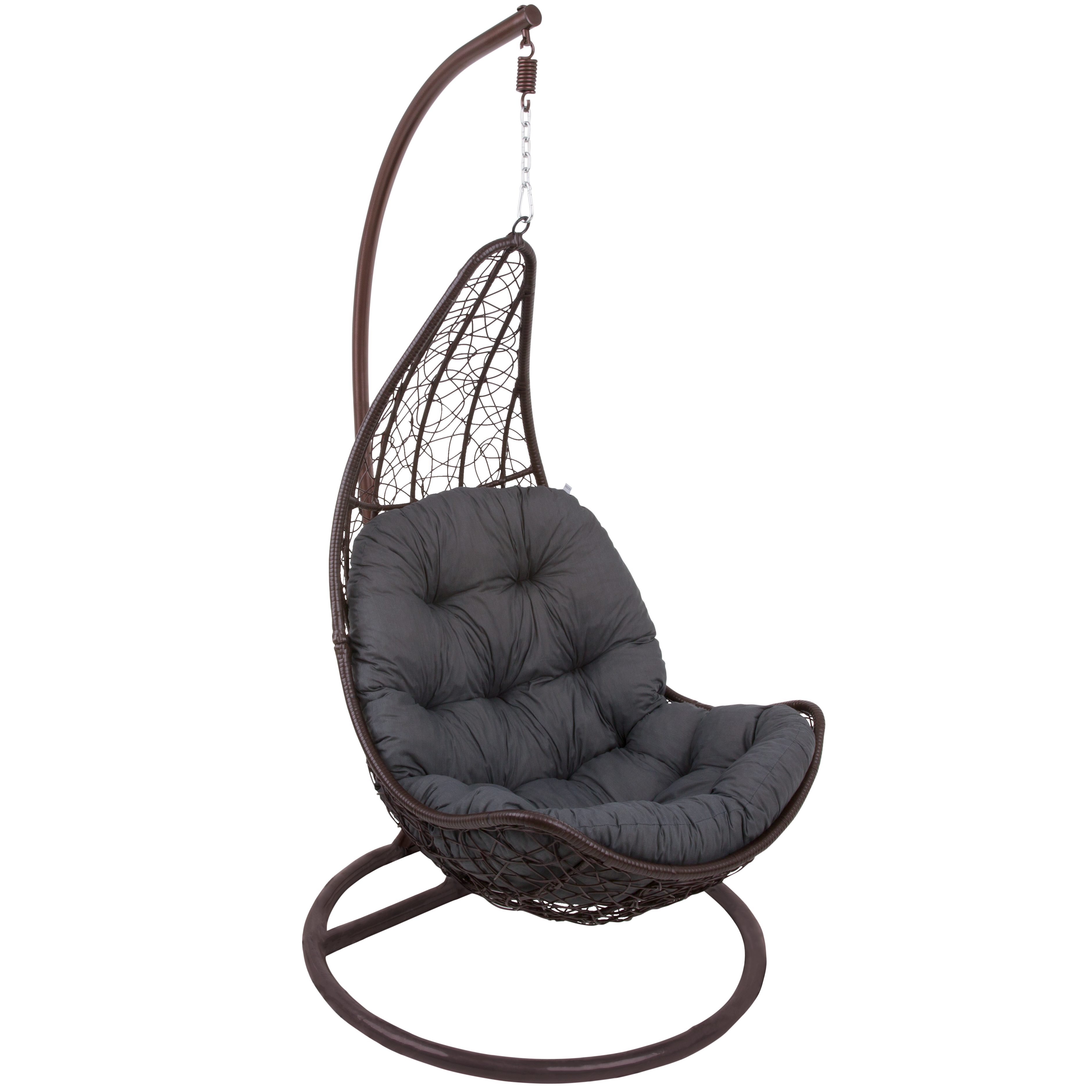 Poduszka na fotel wiszący Trap 90x144 cm antracytowa Patio - 2