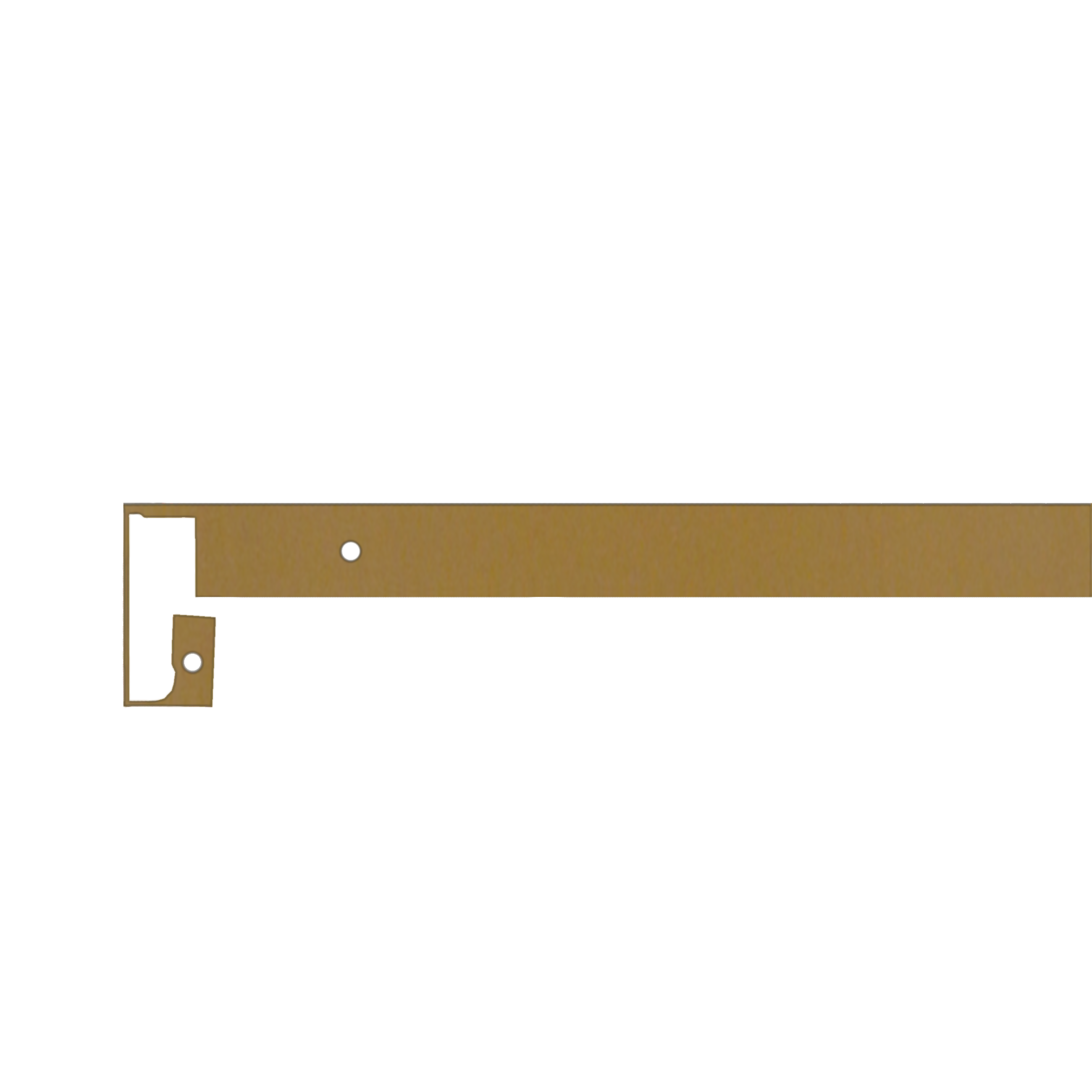 Listwa łącząca szczelinowa 28 mm D buk Biuro Styl