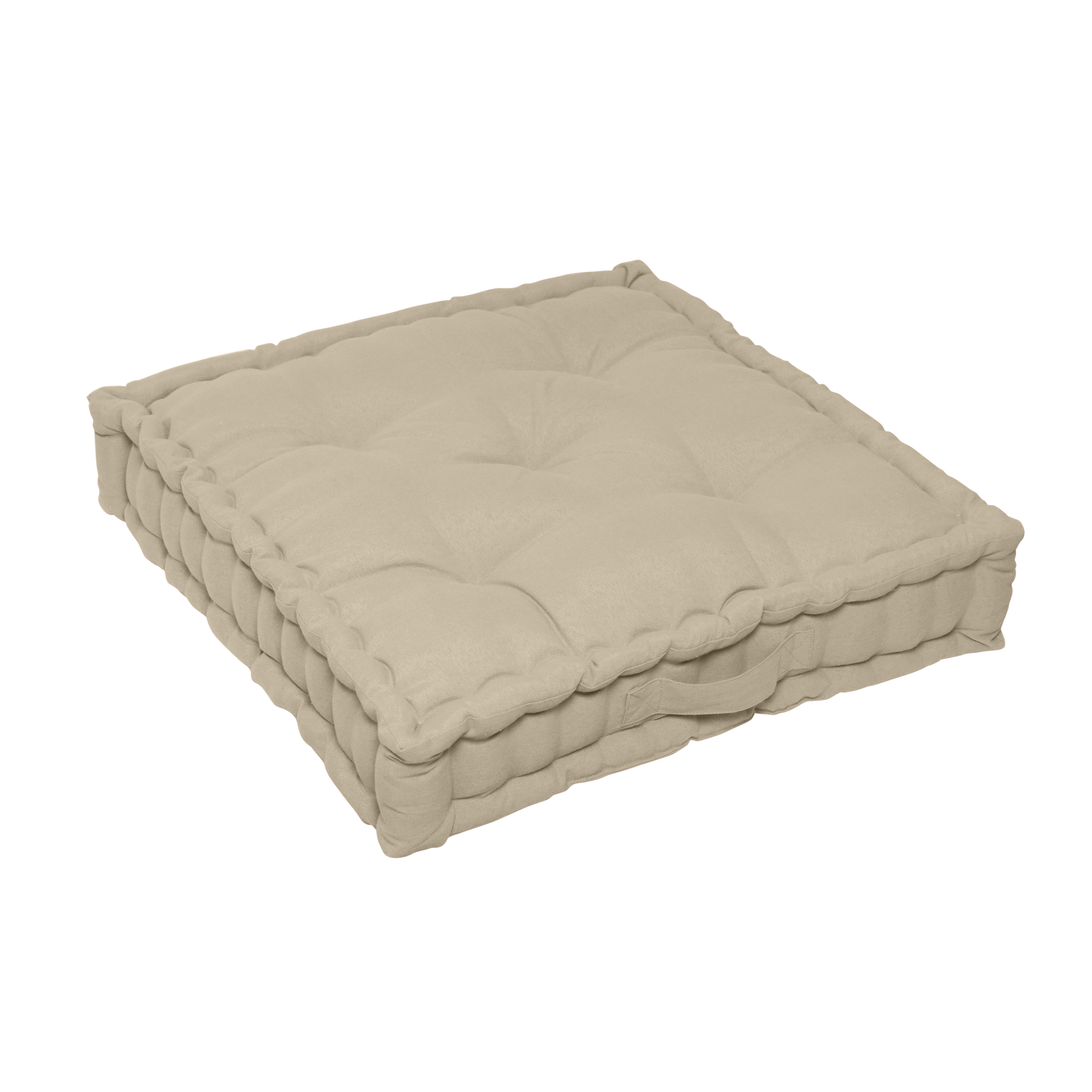 Cojín de suelo exterior/interior  INSPIRE Luck   Beige Trench 40x40x10cm - 8