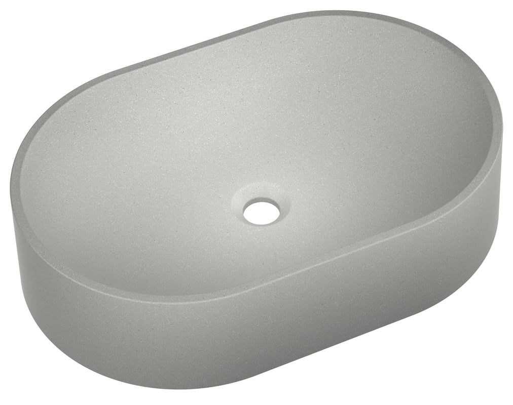 Umywalka konglomeratowa Bonn Szary 60 x 40 Axis