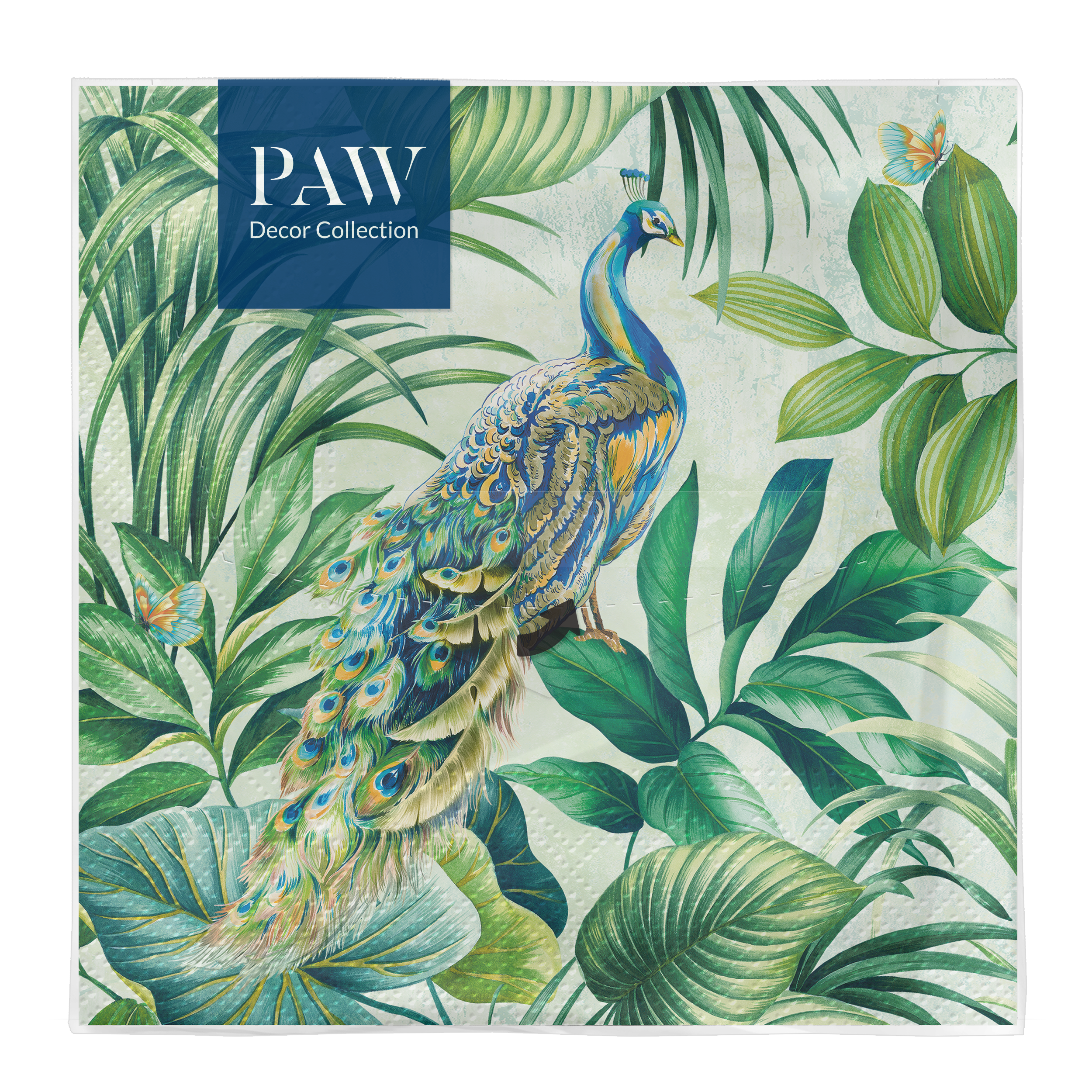 Serwetki Peacock 33 x 33 cm 20 szt. - 3