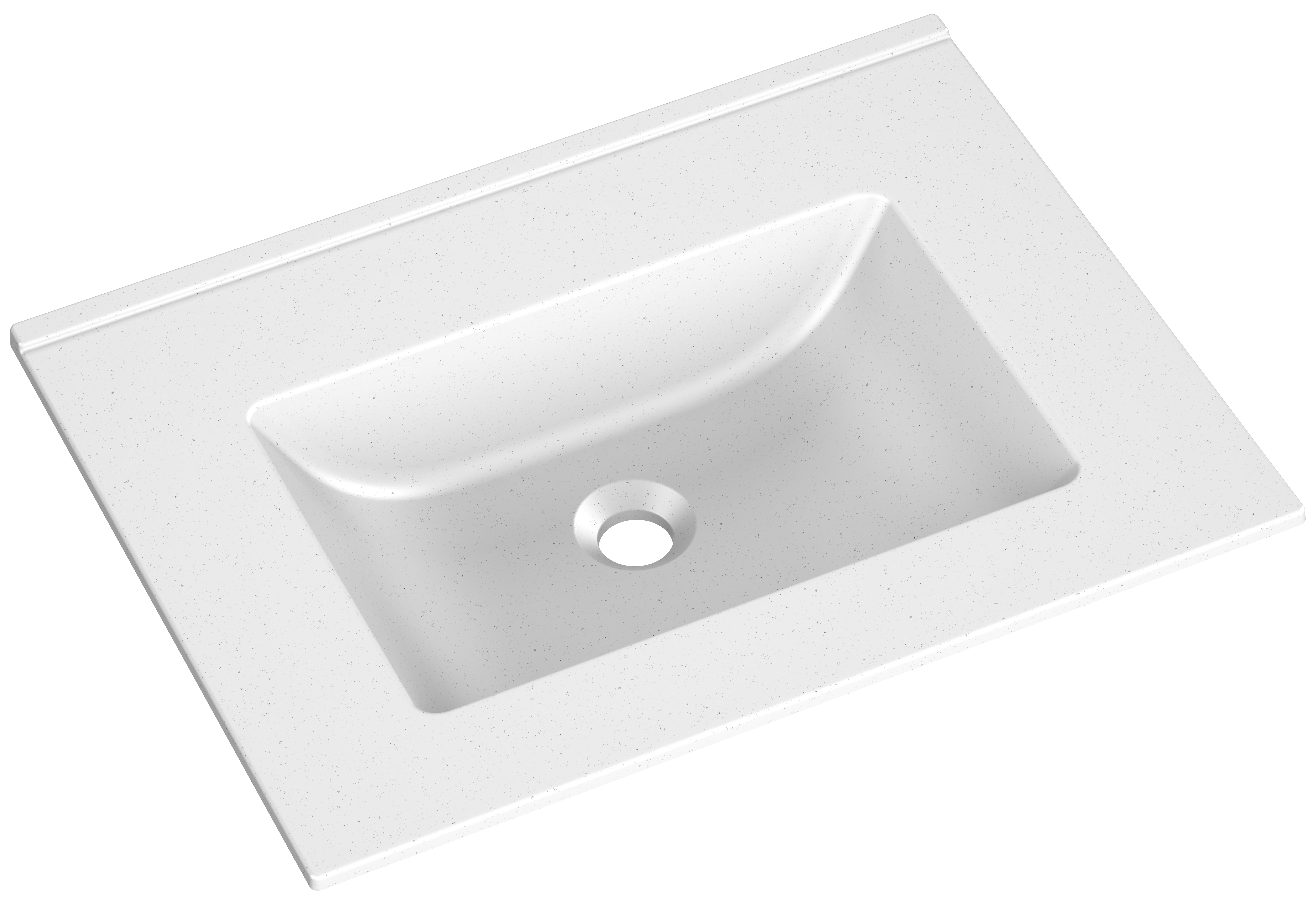 Umywalka konglomeratowa Esse White 61 x 46 Axis