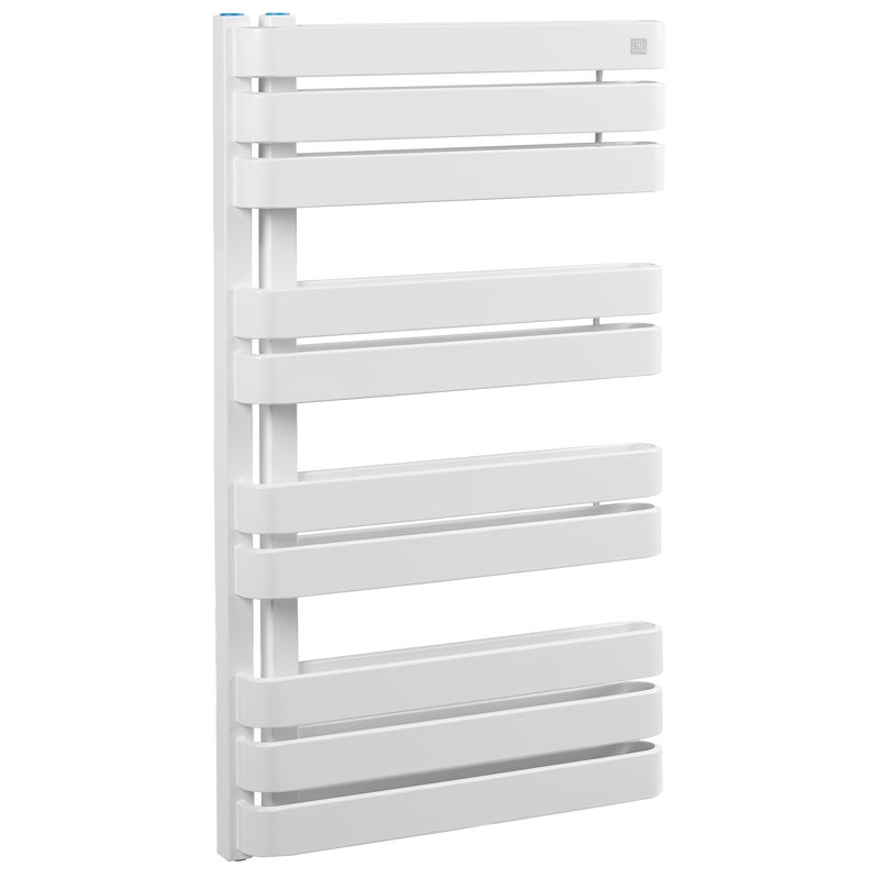 Grzejnik WARP S 85x50 cm Biały D 585W Roz 5cm 6 Bar TERMA