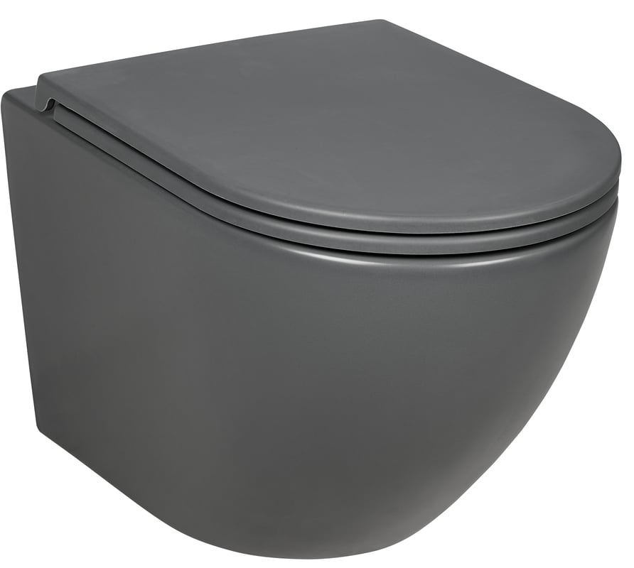 Miska WC wisząca Alice II szara Domino