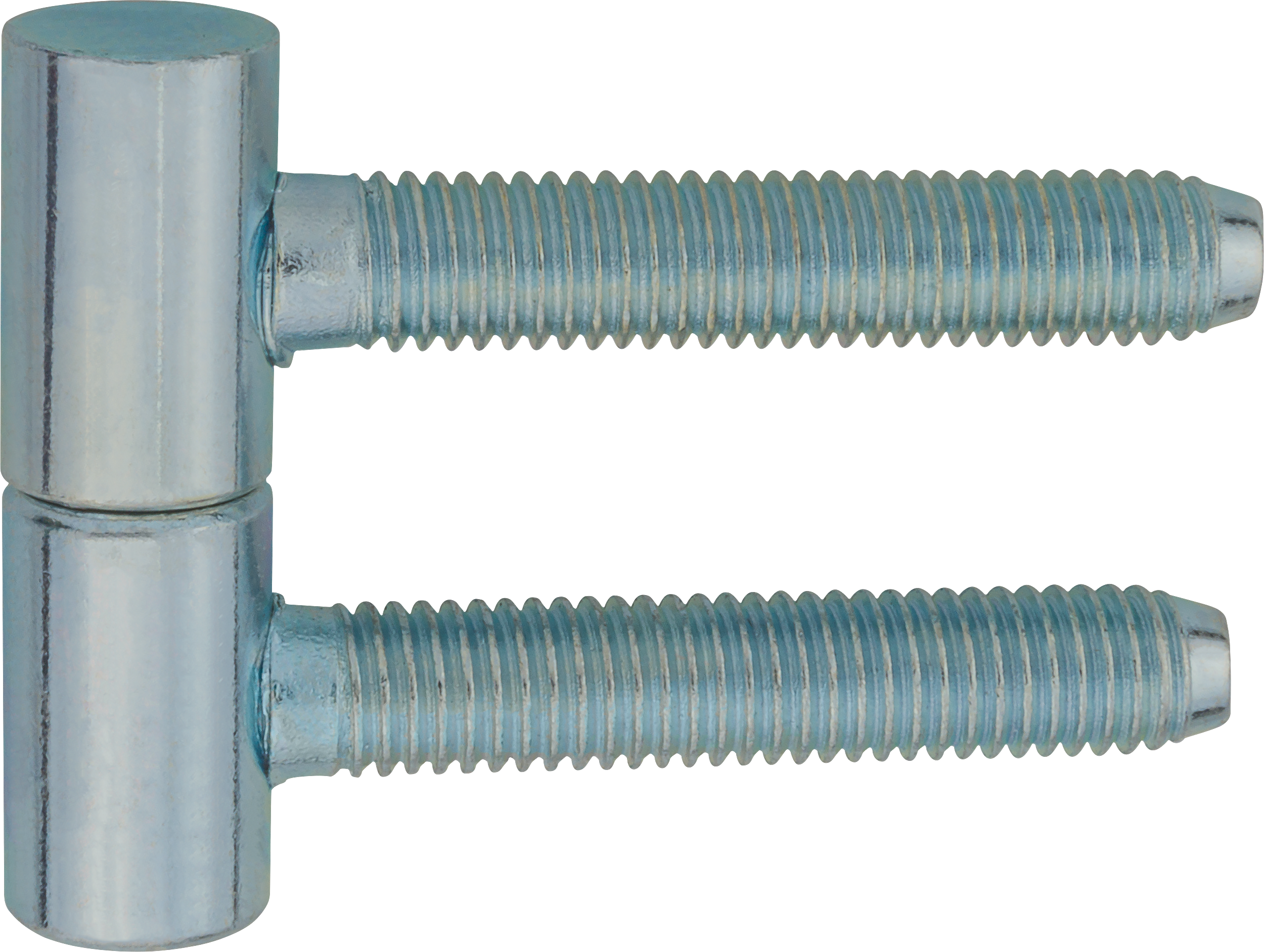 Zawias okienny wkręcany 12 x 50 mm Biały 2 szt.