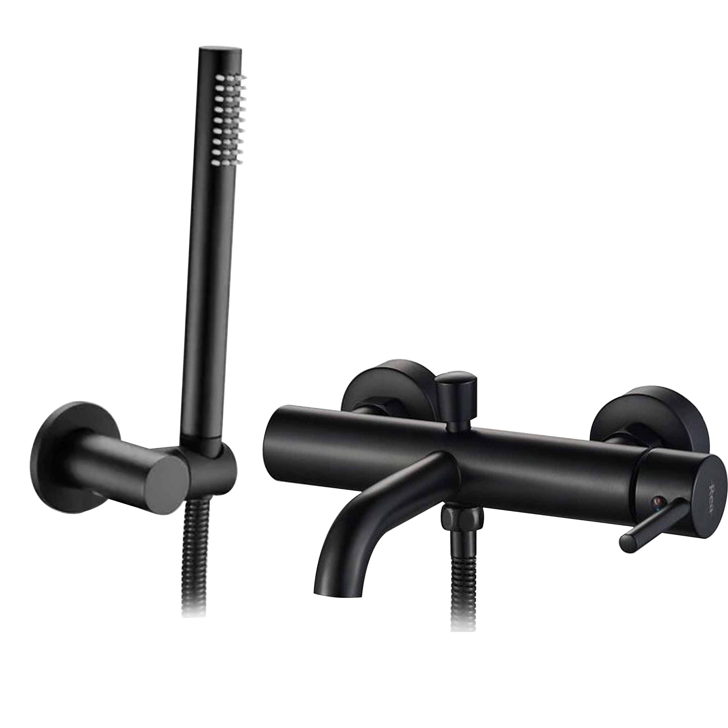 Bateria wannowa czarna Lungo Rea