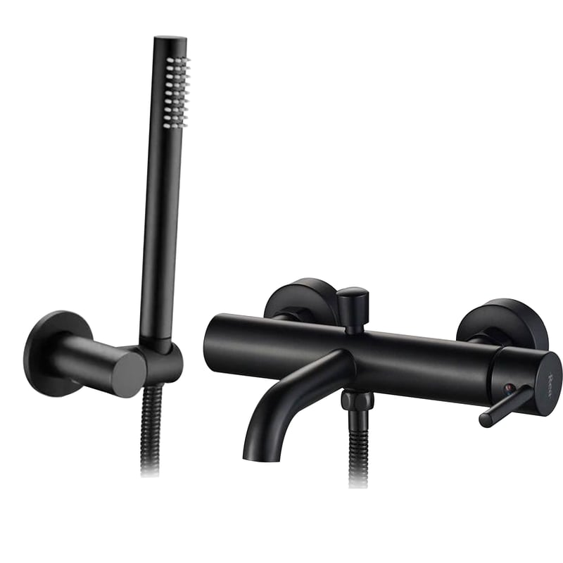 Bateria wannowa czarna Lungo Rea