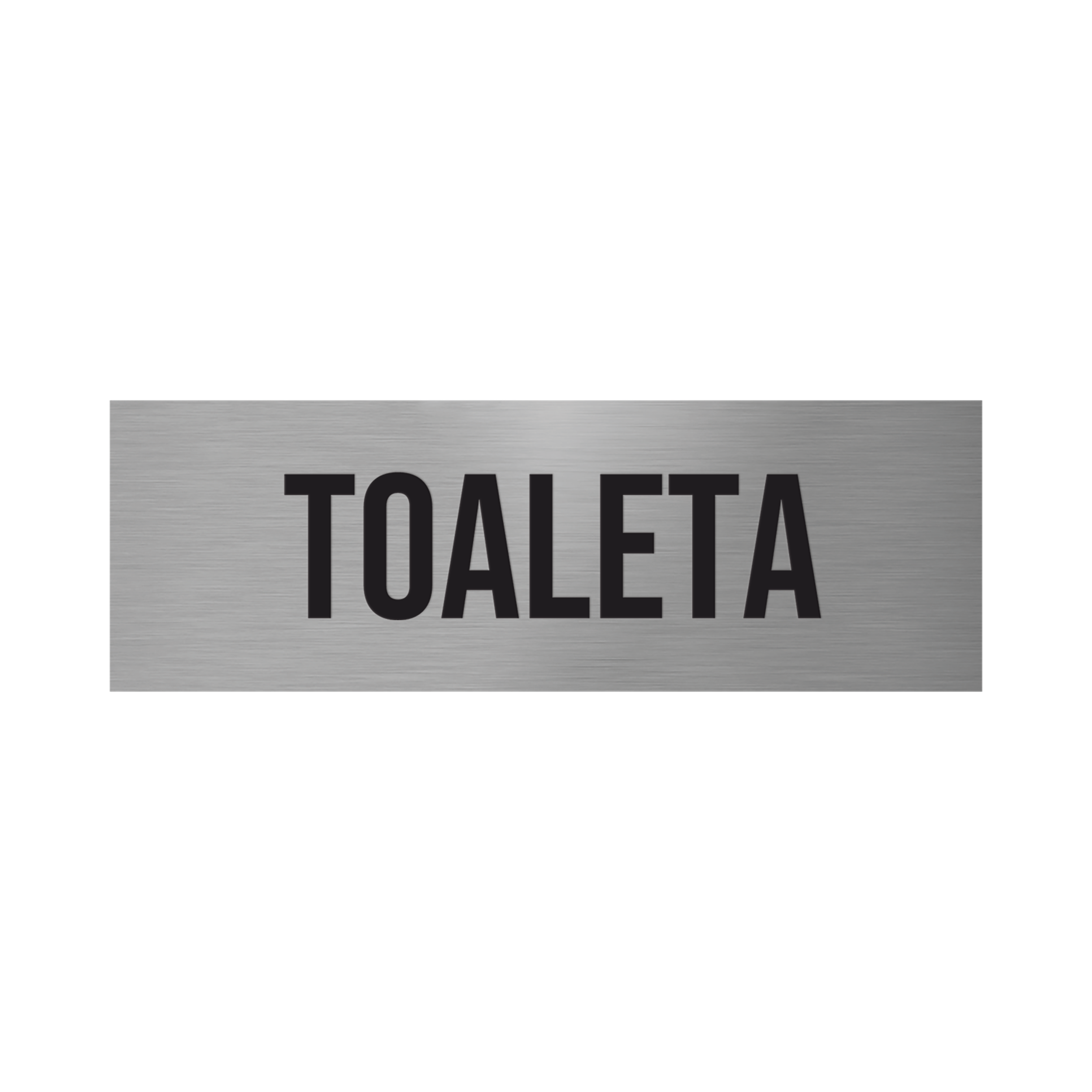 Tablica informacyjna 'Toaleta' 15x5 cm