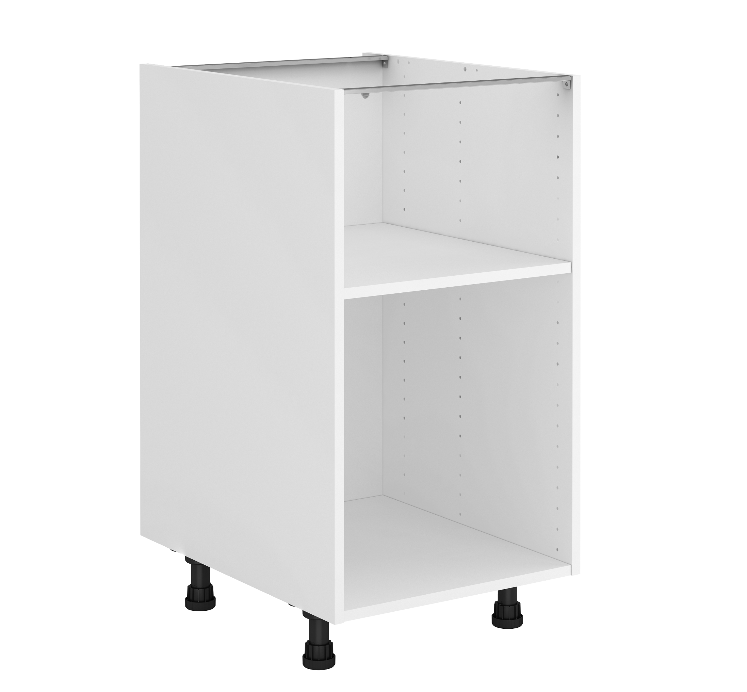 Mueble bajo de cocina blanco delinia id h76.8 x l45 x p58 cm