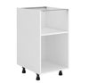 Mueble bajo de cocina blanco DELINIA ID H76.8 X L45 X P58 cm