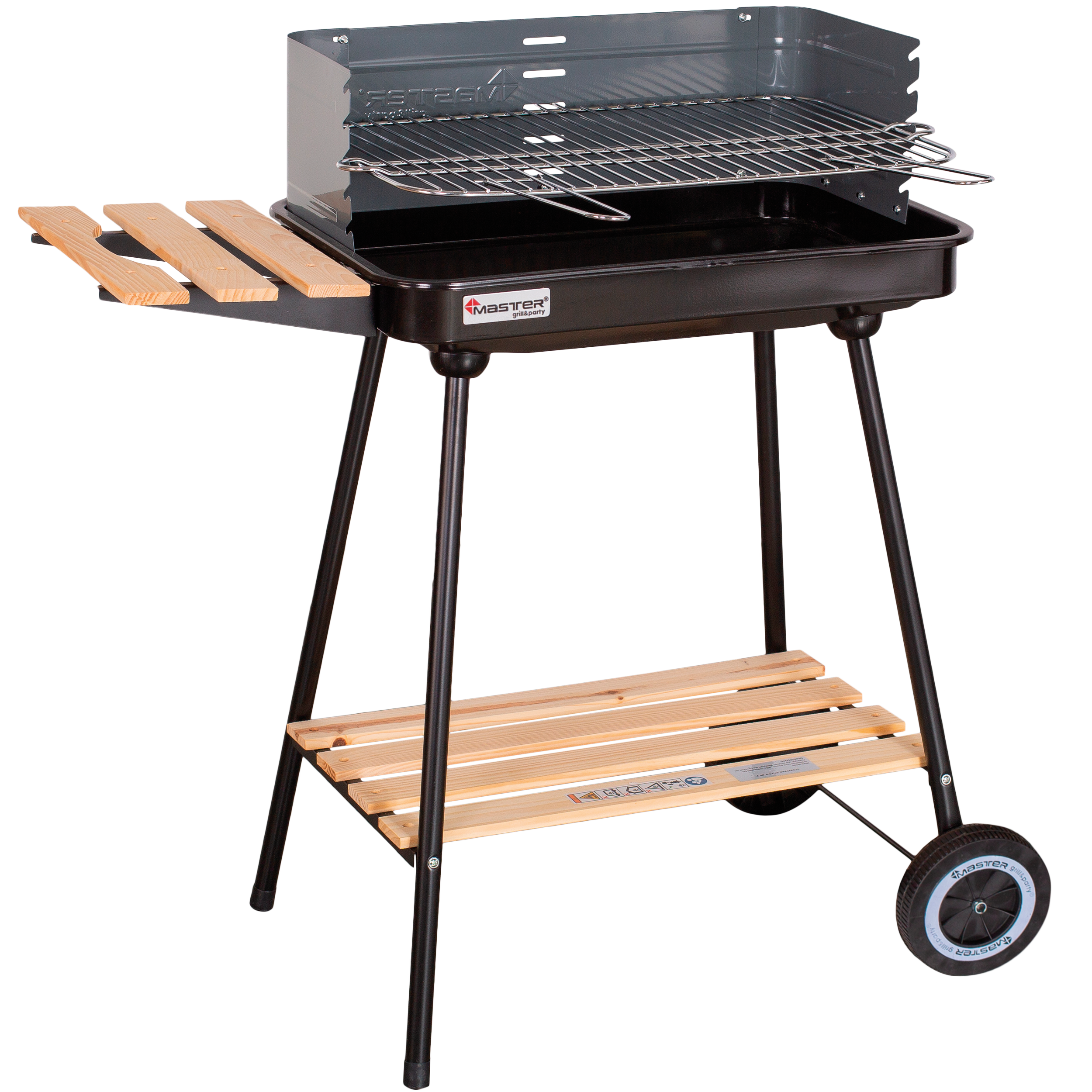 Grill węglowy 54x34 cm MG905 MasterGrill&Party