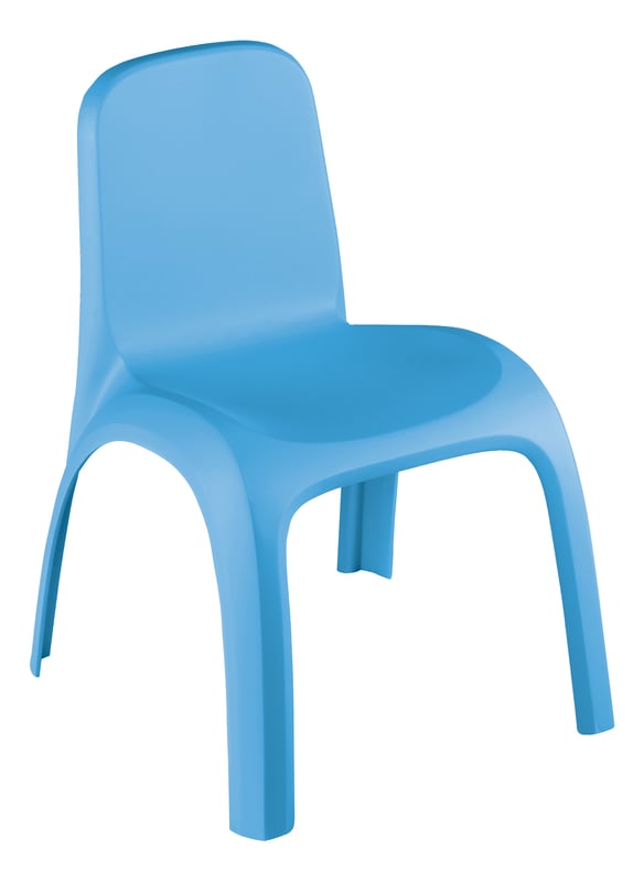 Krzesełko ogrodowe dla dzieci Monoblock niebieskie