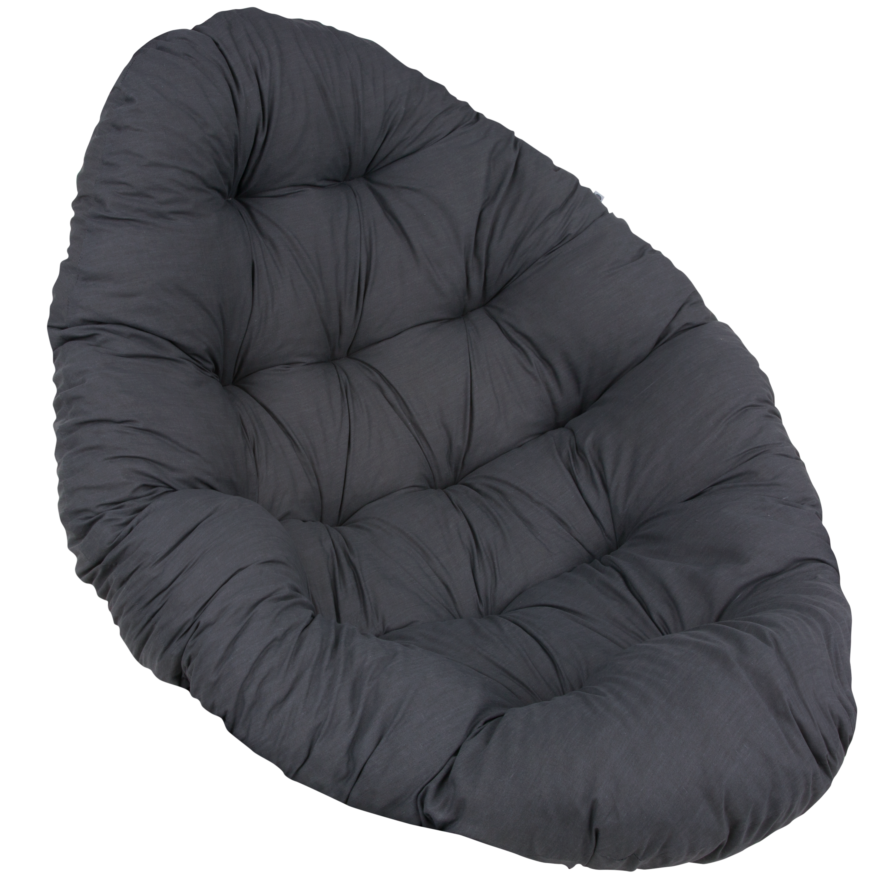 Poduszka na fotel wiszący Oval 100x144 cm antracytowa Patio