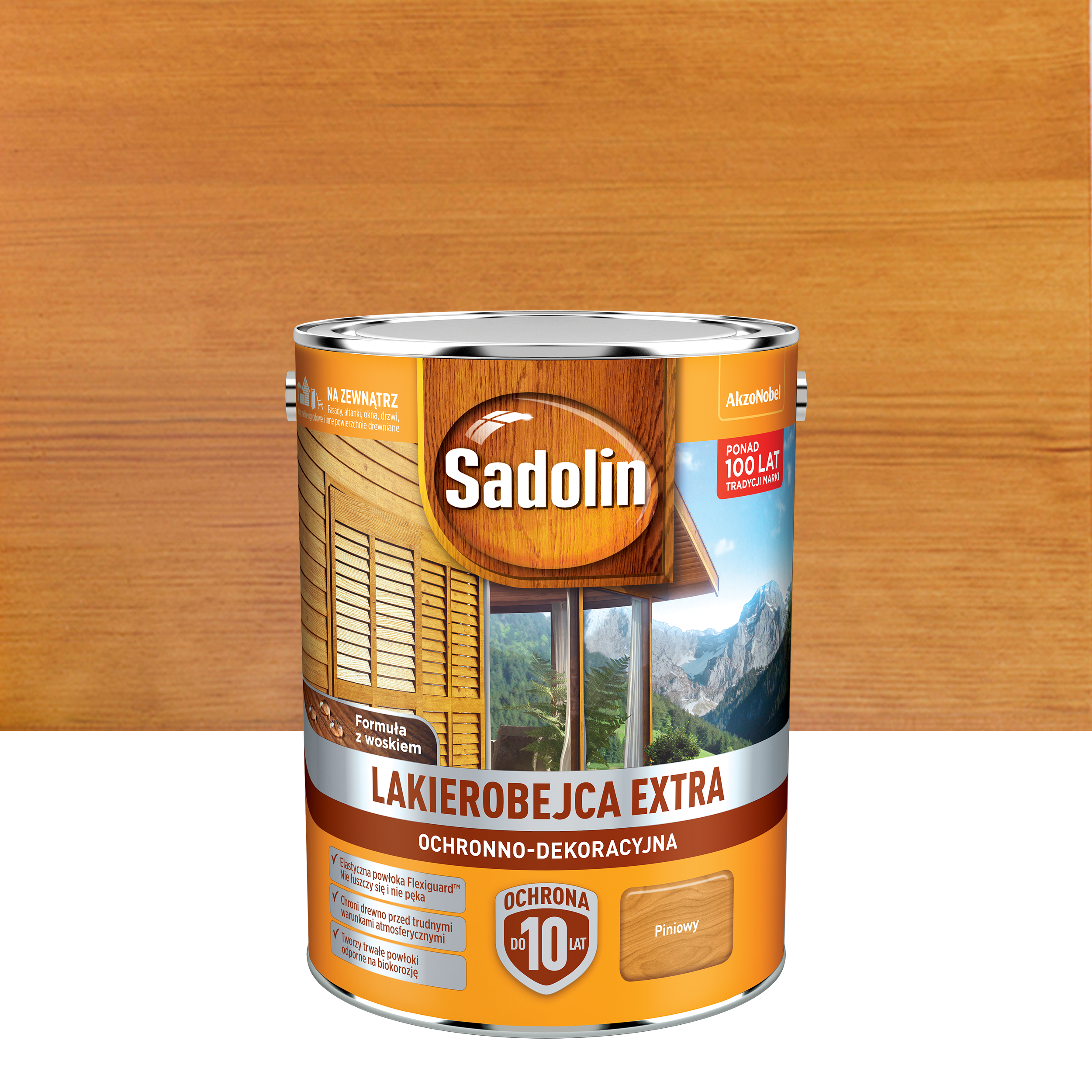 Lakierobejca do drewna Extra 5 l Piniowy Sadolin
