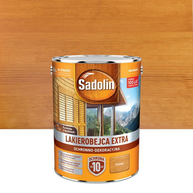 Lakierobejca do drewna extra 5 l piniowy sadolin 84305124