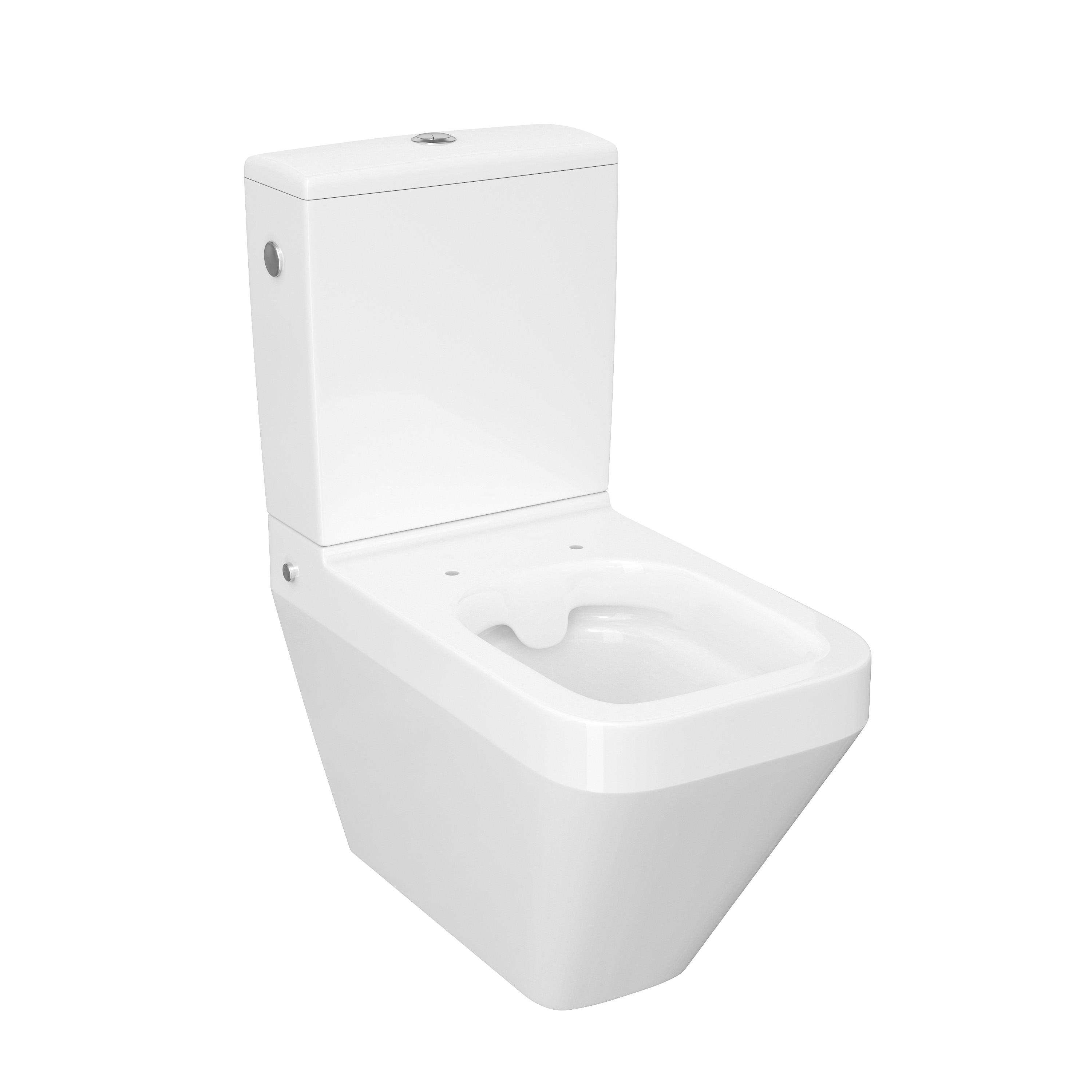 WC kompakt poziom Crea Cersanit - 3